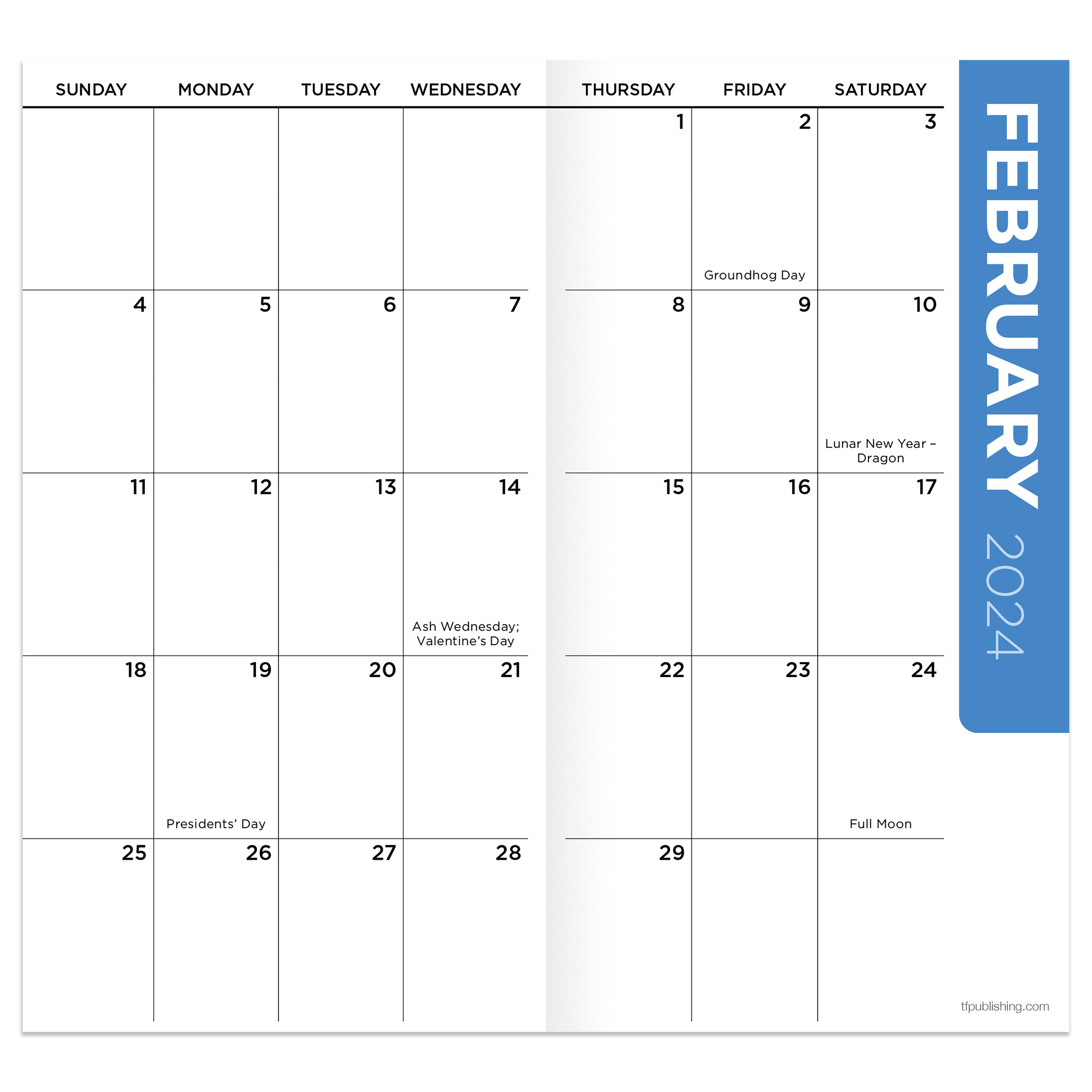 2024-2025 Bible Verse Monthly Pocket Planner