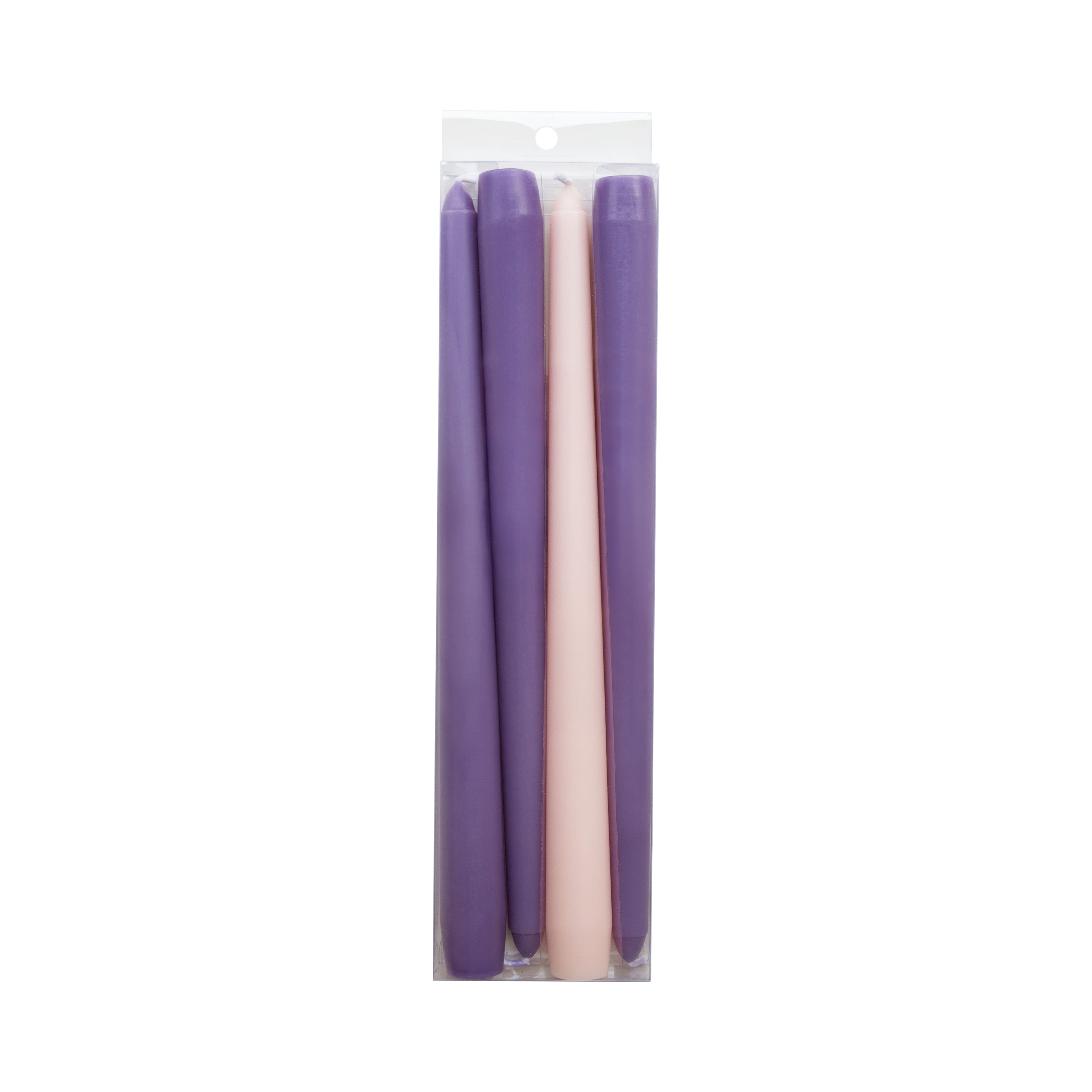 10&#x22; Advent Taper Candles, 4ct. by Ashland&#xAE;