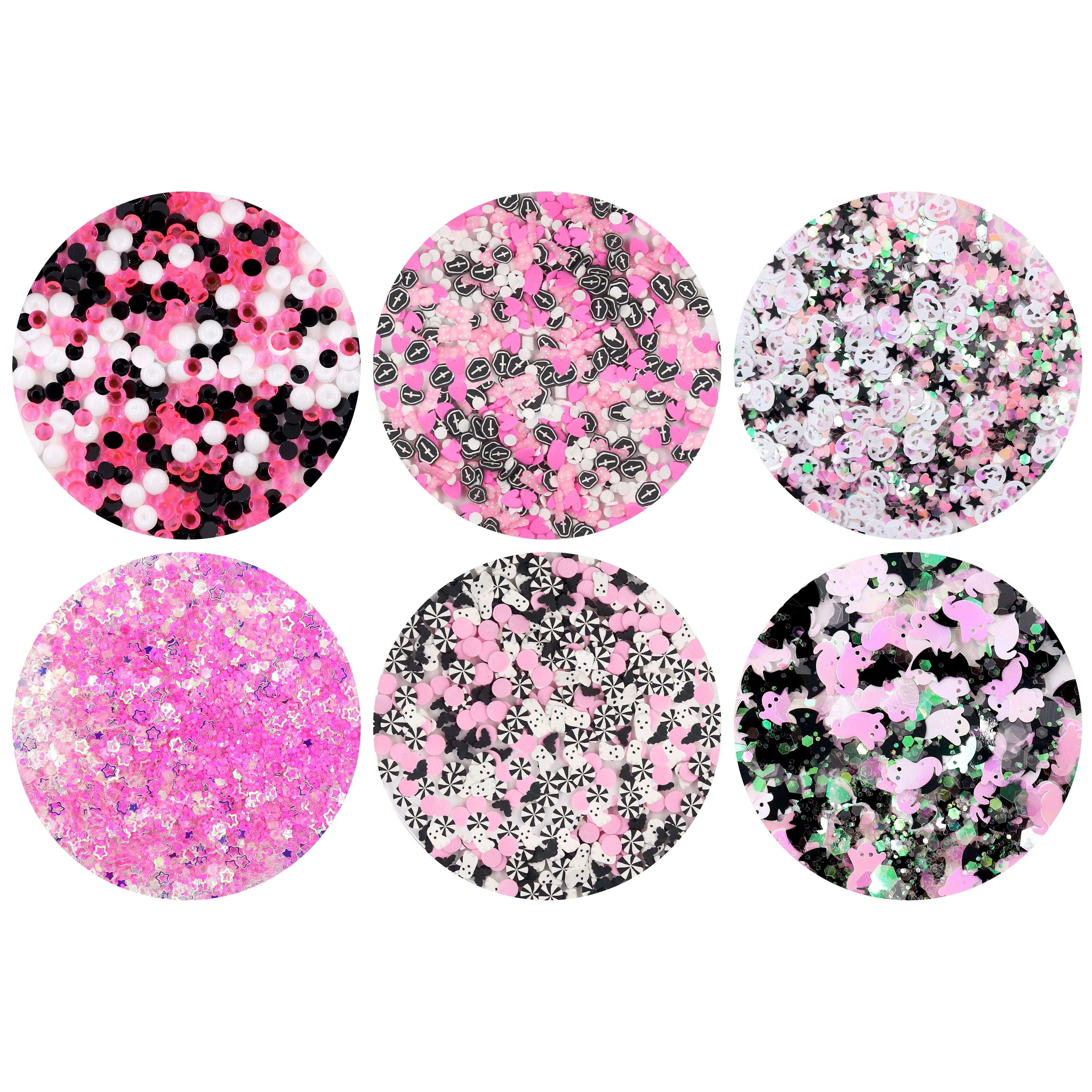 Pink Ghoul Embellishment Pack by Creatology&#x2122;