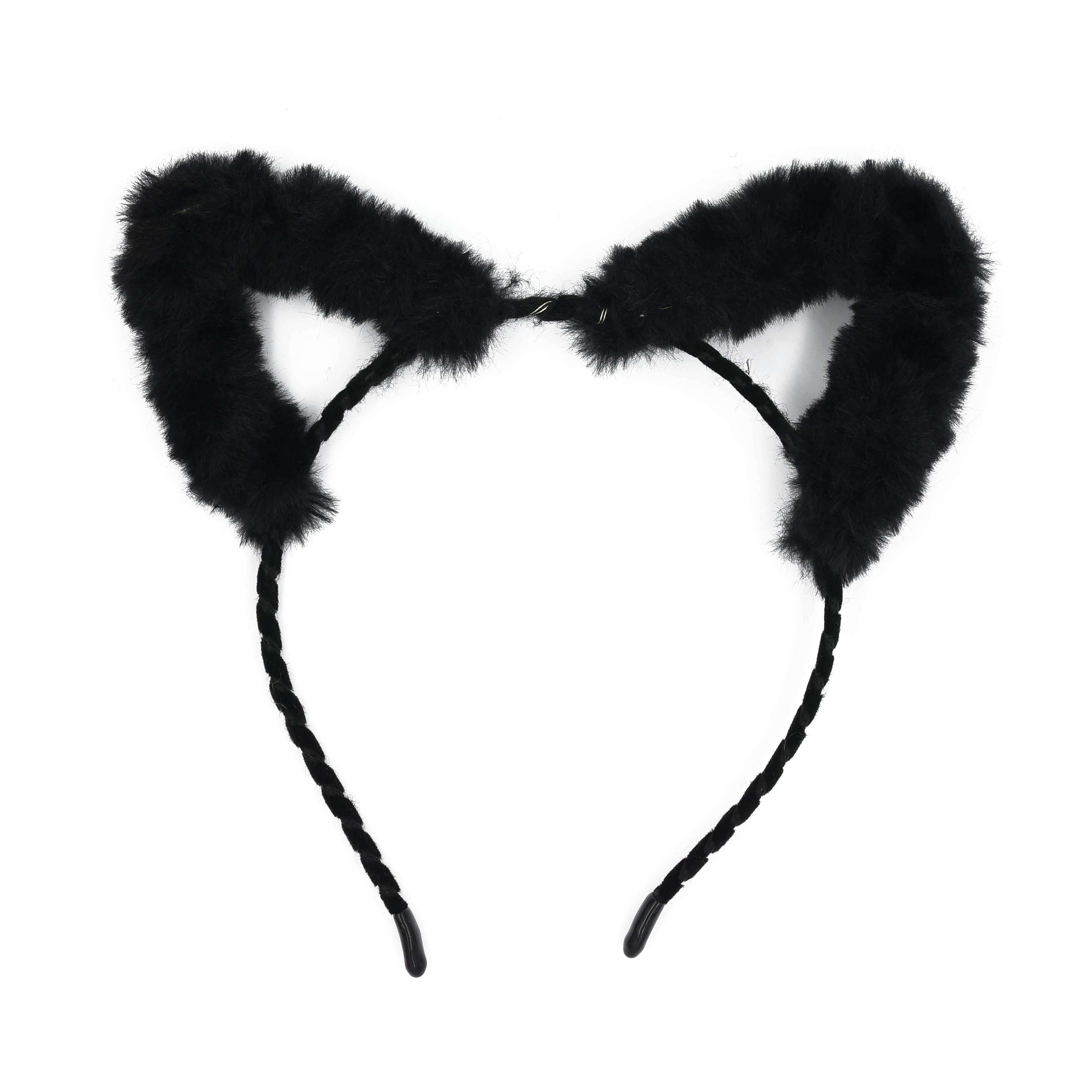 Cat Ears Adult Black Cat Ears Adult Black