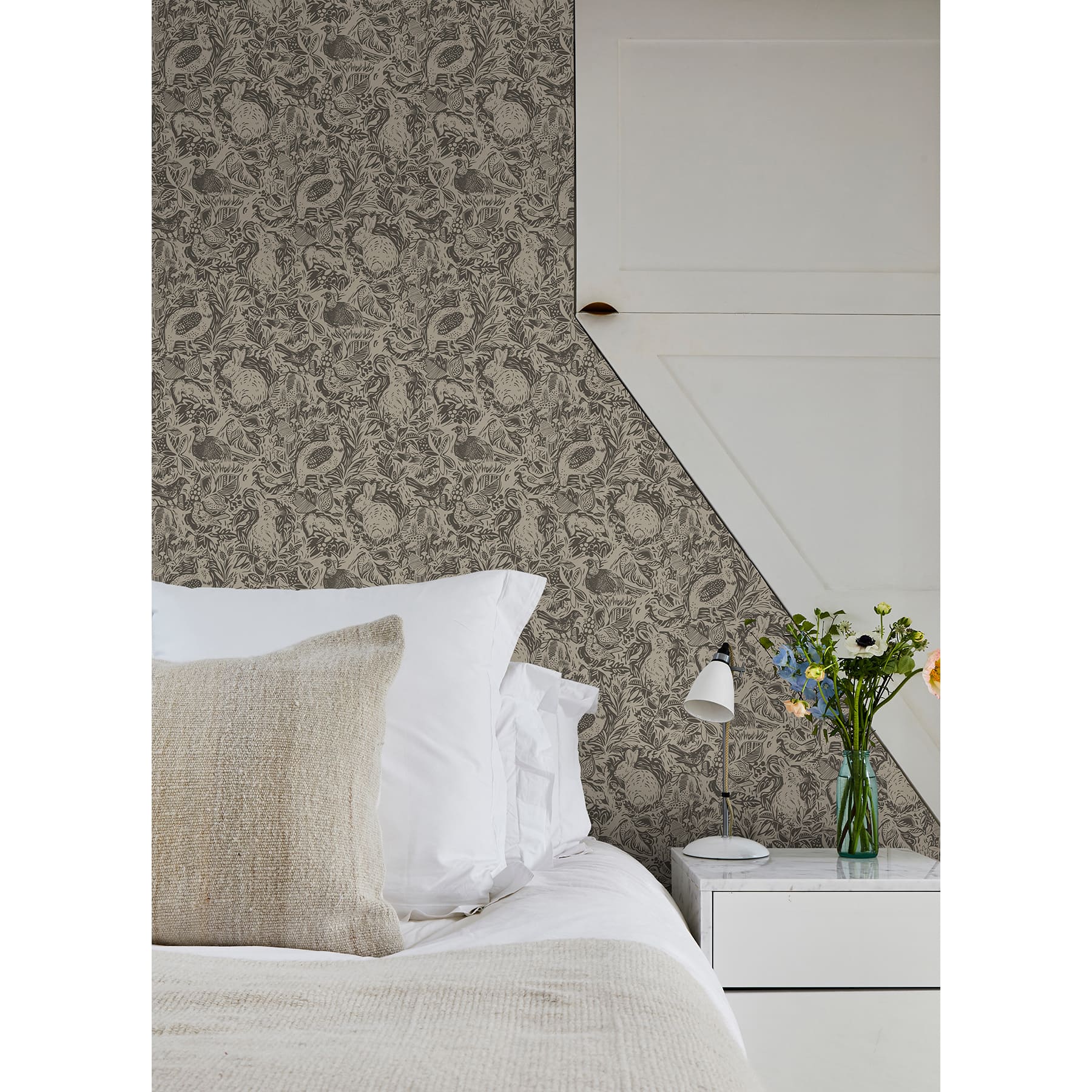 NuWallpaper Charcoal Terrene Peel & Stick Wallpaper | Michaels