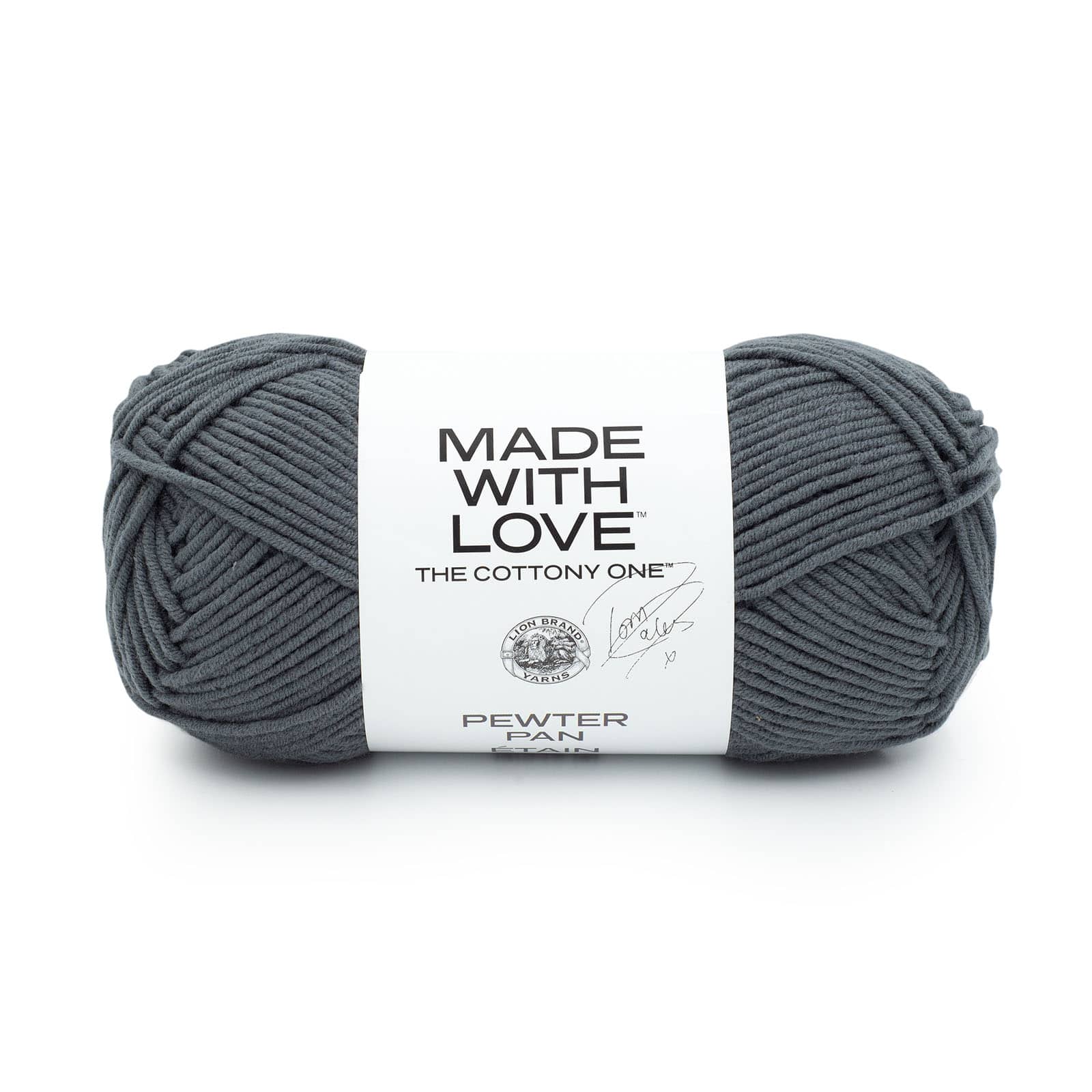12 Pack: Lion Brand® Tom Daley Made with Love™ The Cottony One™ Yarn