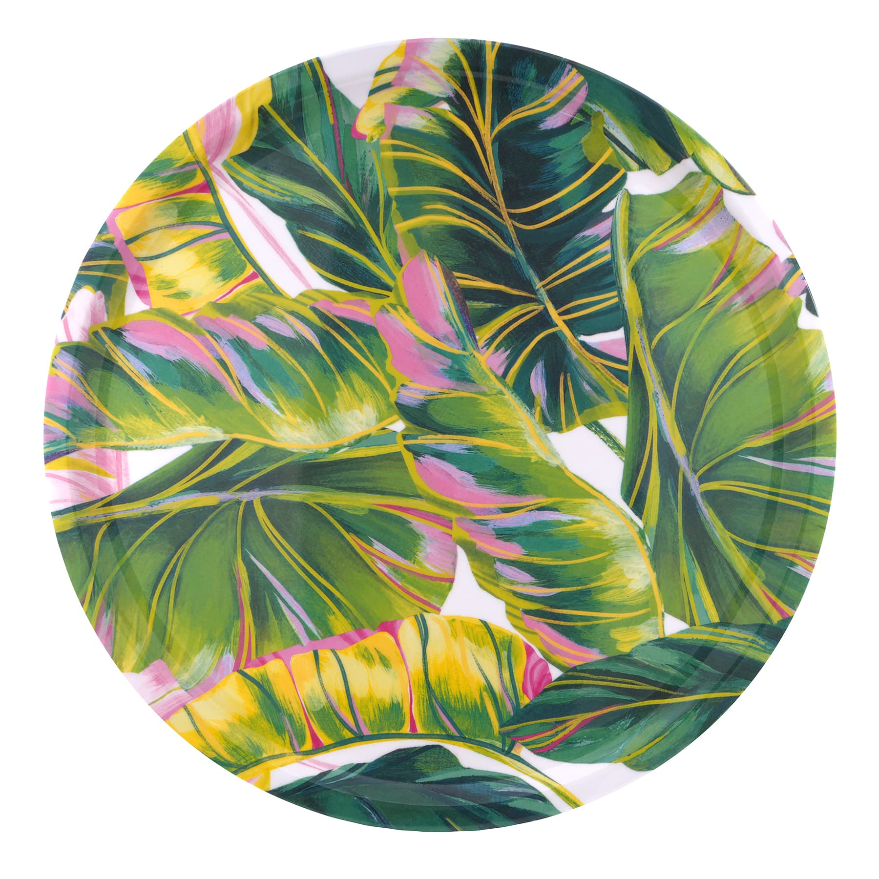 17&#x22; Palm Round Melamine Platter by Ashland&#xAE;