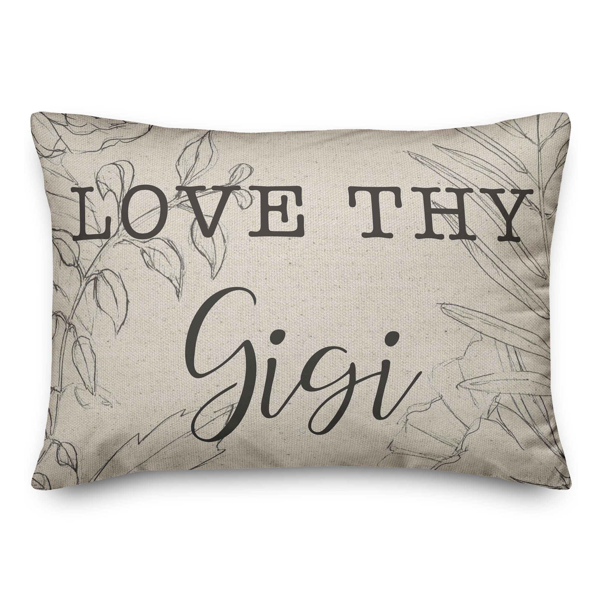 Love Thy Gigi Throw Pillow