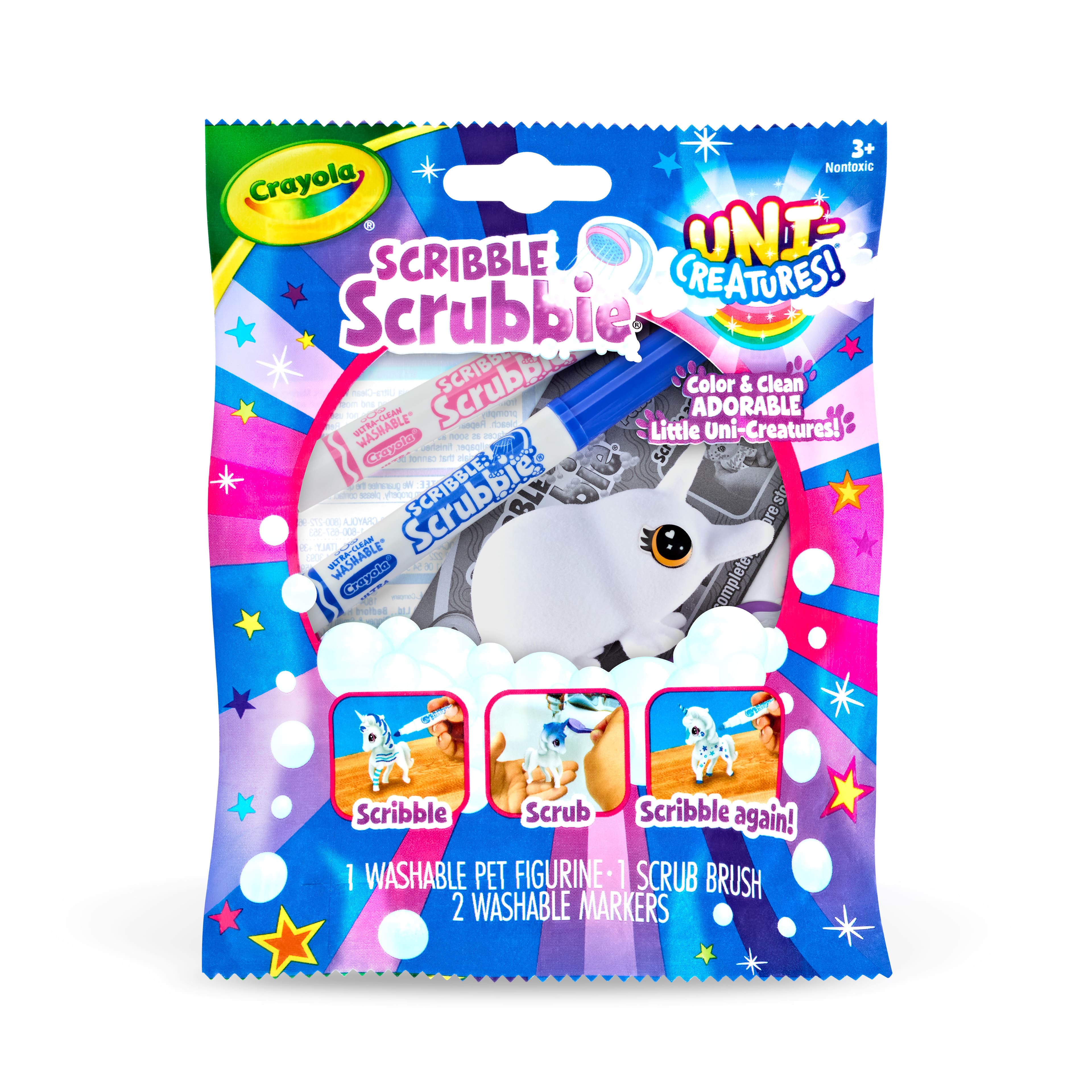 Assorted Crayola&#xAE; Scribble Scrubbie&#xAE; Uni-Creature, 1pc.