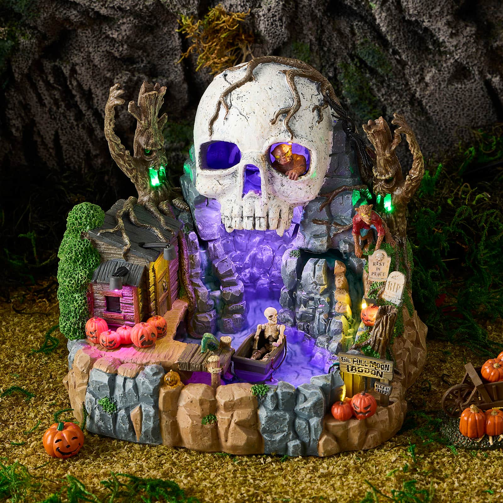 Lemax&#xAE; Spooky Town&#xAE; The Full Moon Lagoon