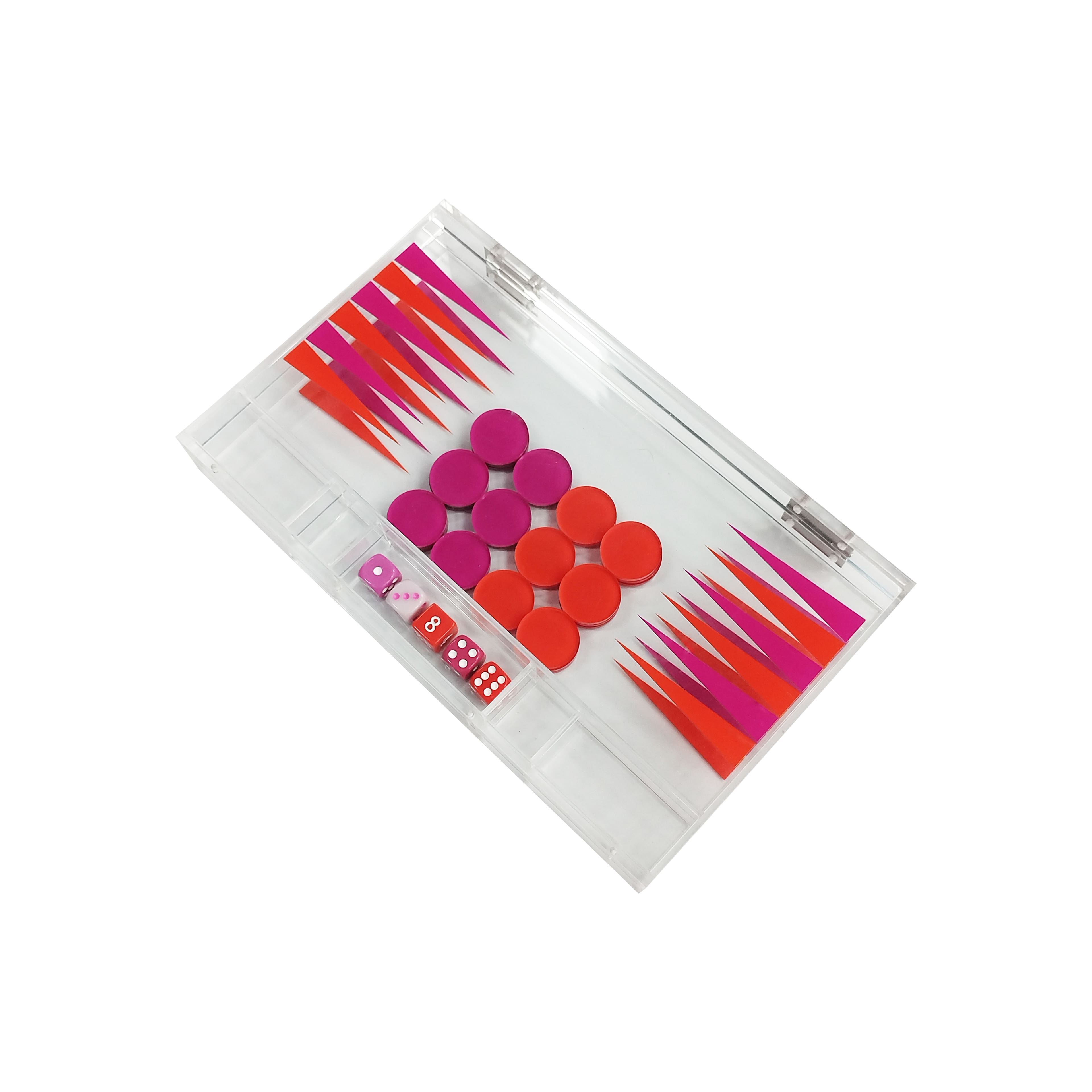 Pink Backgammon Tabletop Game by Ashland®