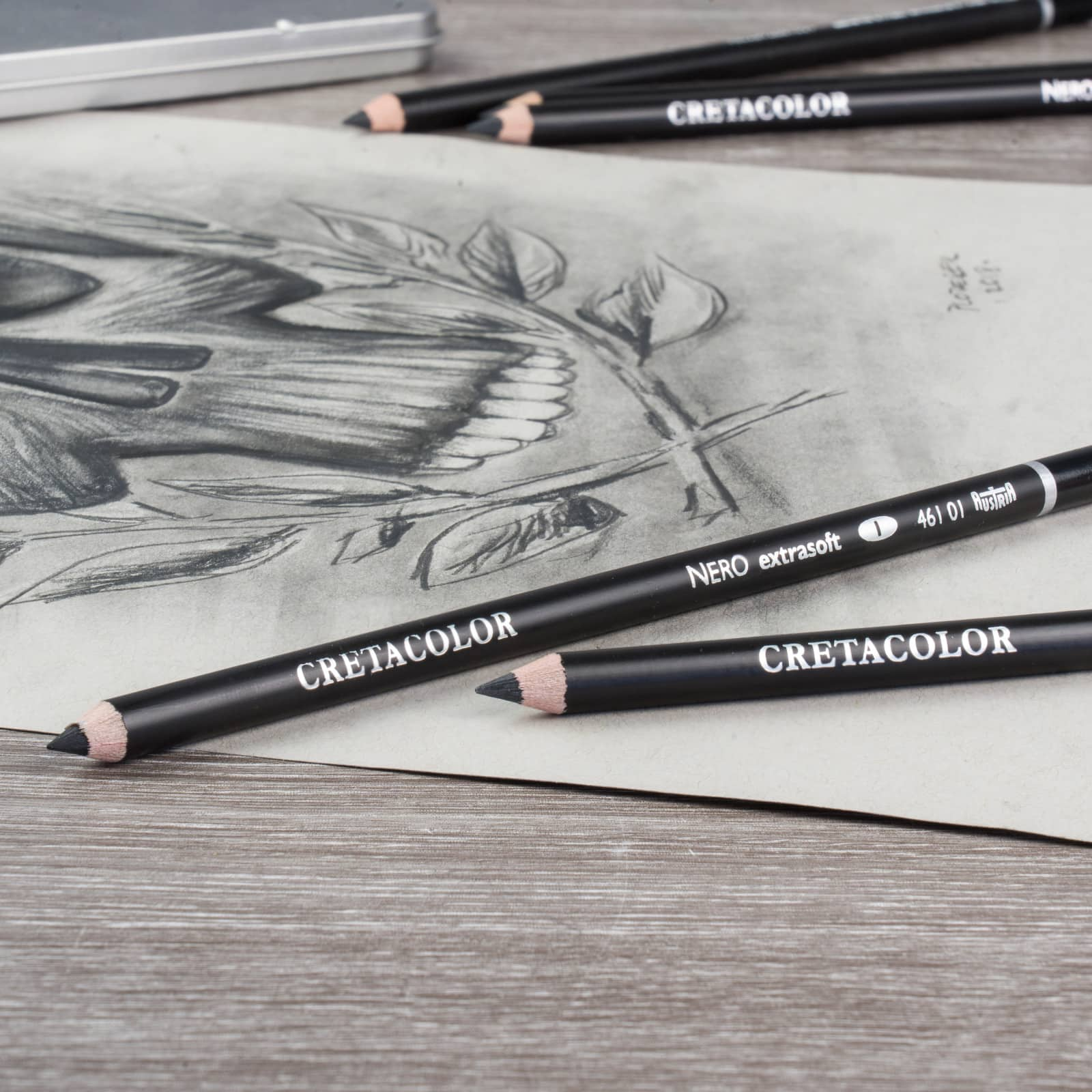 9 Pack: Cretacolor Nero Pencil