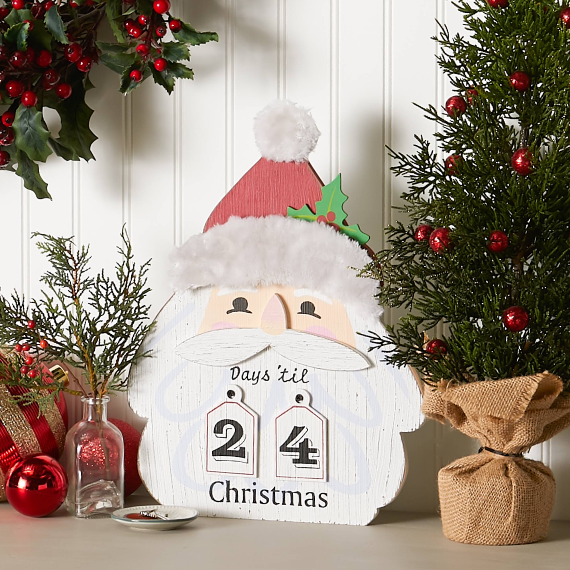 DII&#xAE; Santa Head Days &#x27;Til Christmas Advent Calendar