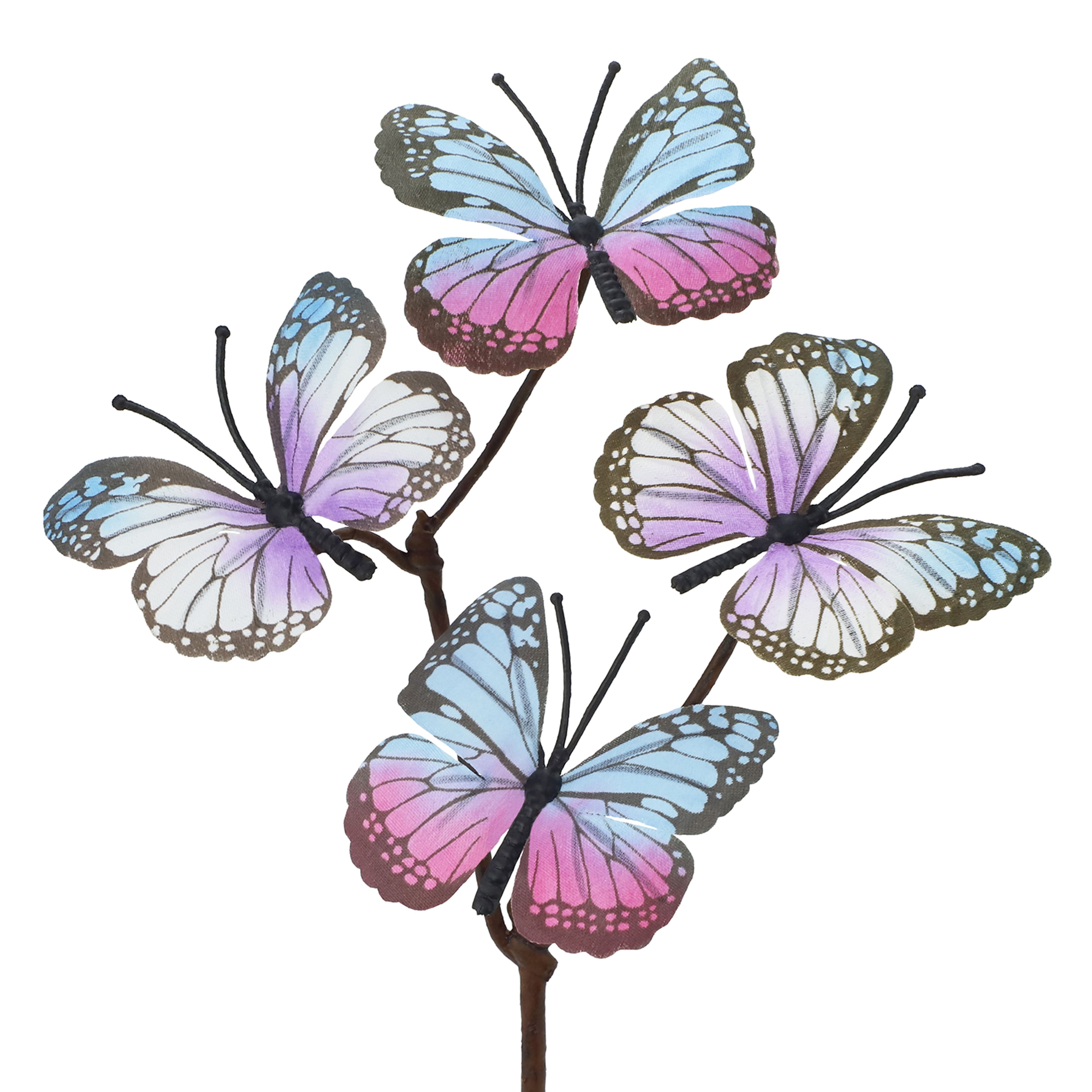 13.5&#x22; Blue &#x26; Purple Butterfly Pick by Ashland&#xAE;
