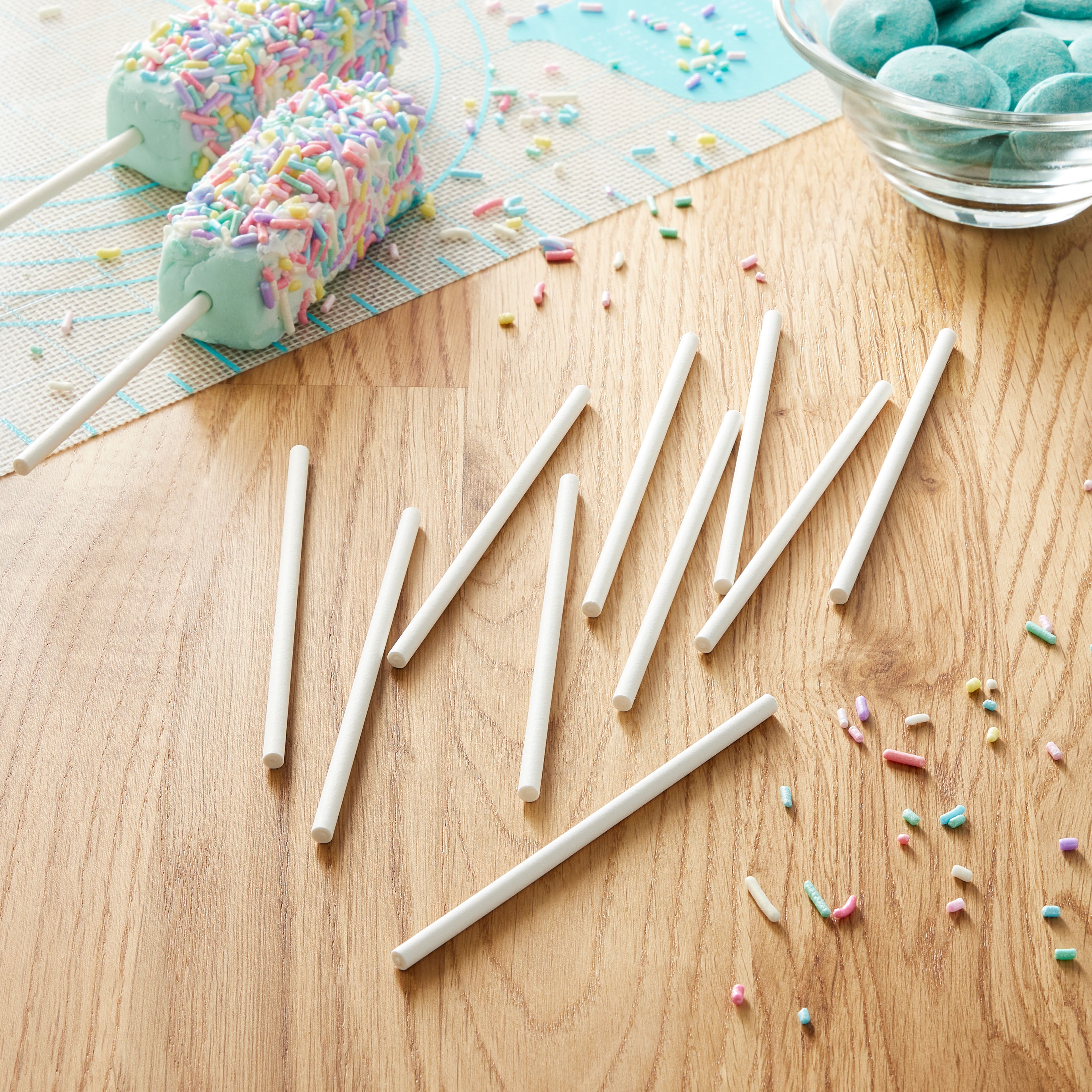 12 Packs: 50 ct. (600 total) 4" Lollipop Sticks by Celebrate It®