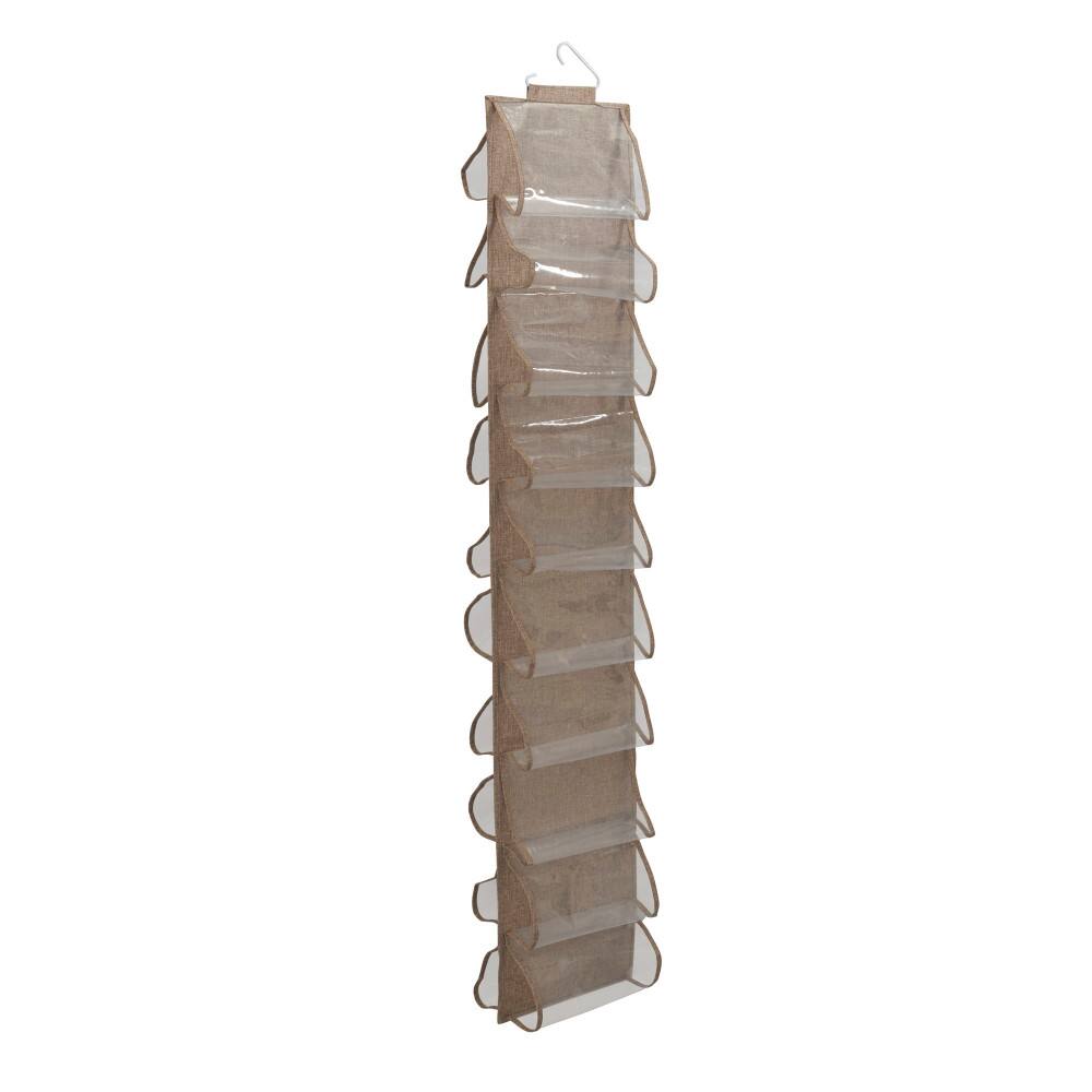 Household Essentials 20 Pocket Closet Shoe File