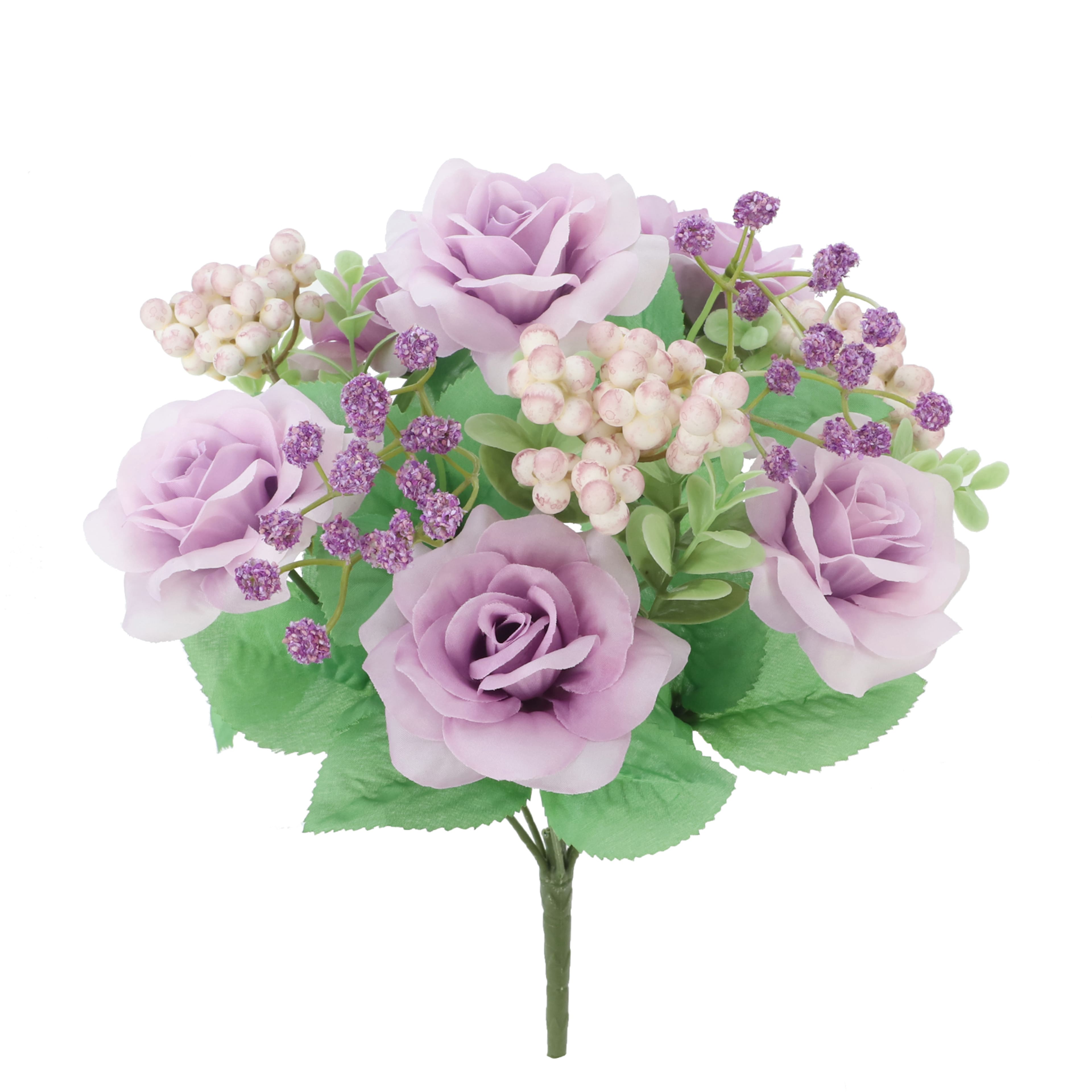 14.5&#x22; Rose &#x26; Berry Deluxe Bush by Ashland&#xAE;