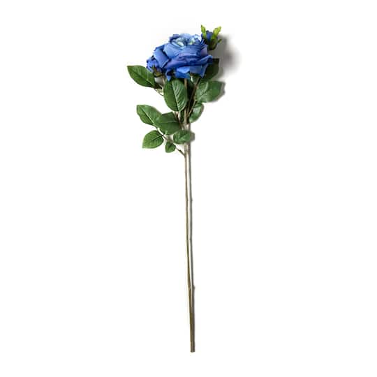 Blue English Rose Stem by Ashland® | Michaels