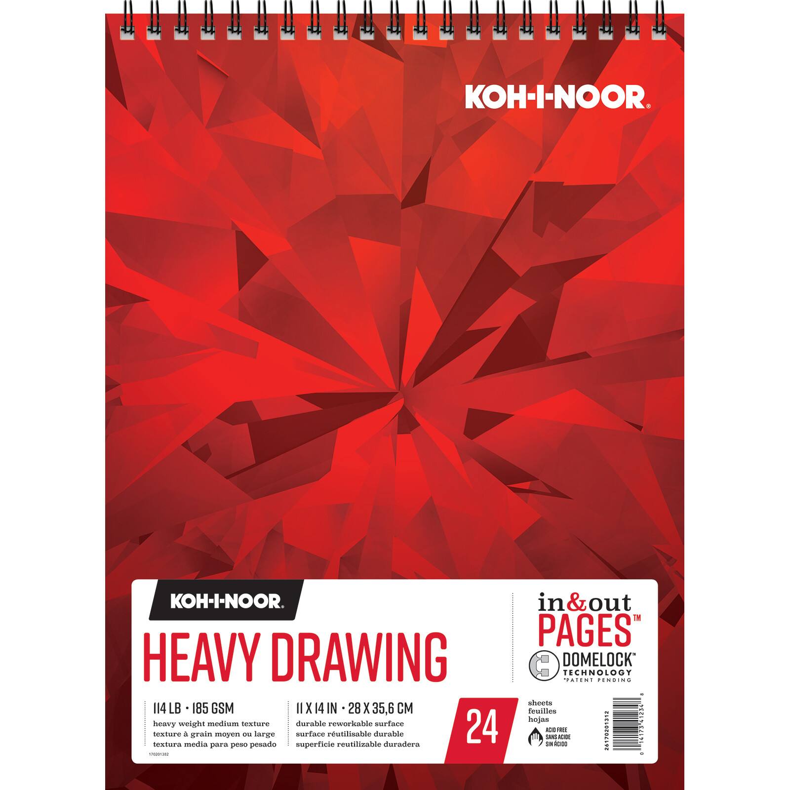 KohINoor® Spiral Heavy Drawing Pad Sketch & Drawing Paper Michaels