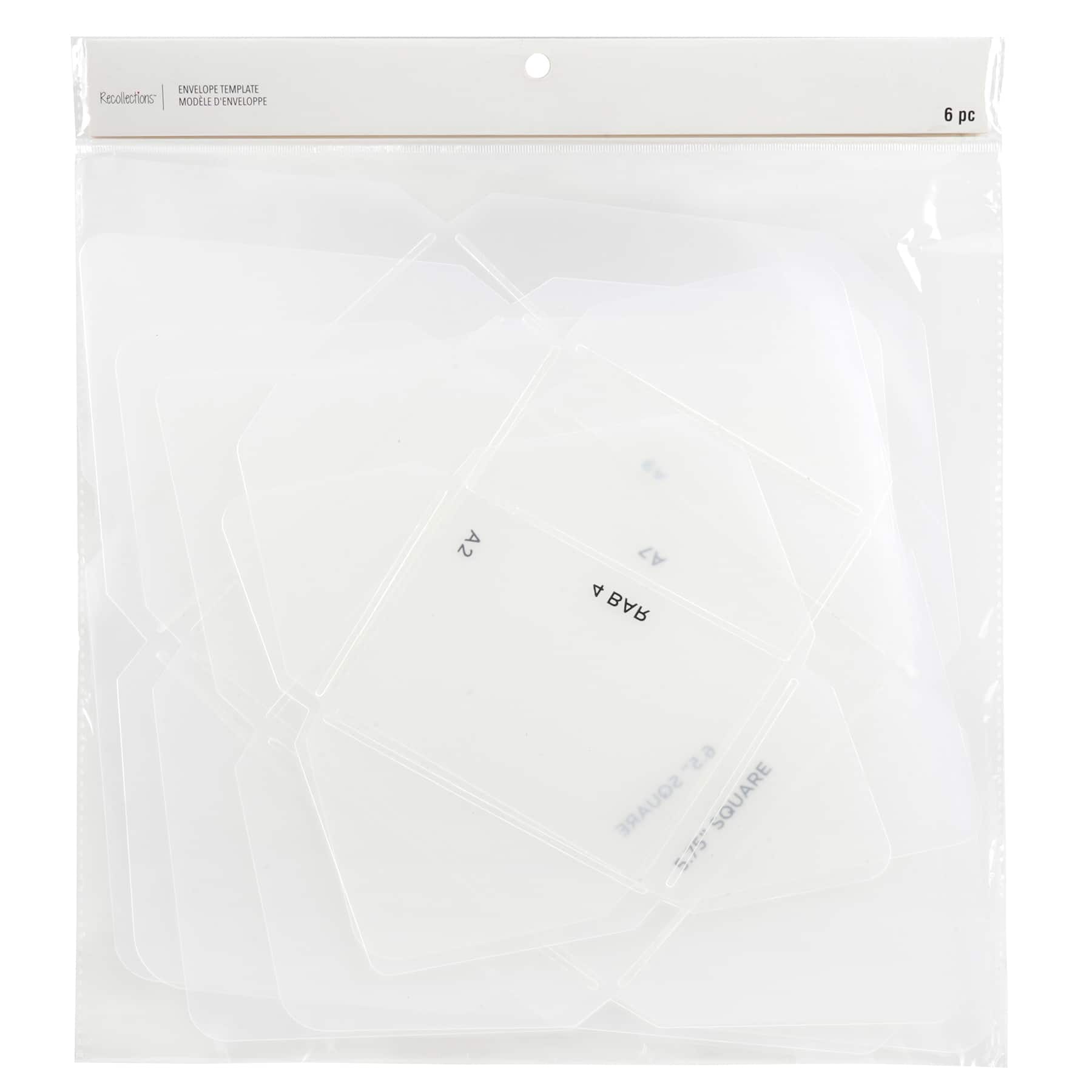 Envelope Templates by Recollections™, 6ct.