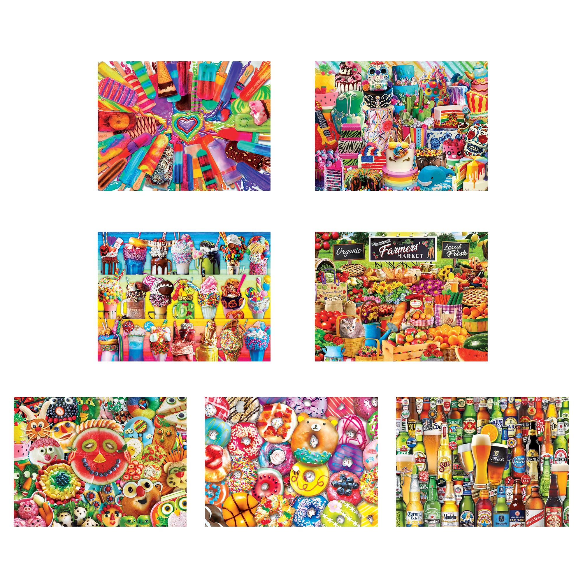 Assorted MasterPieces® EZ Grip™ Trendz™ Jigsaw Puzzle