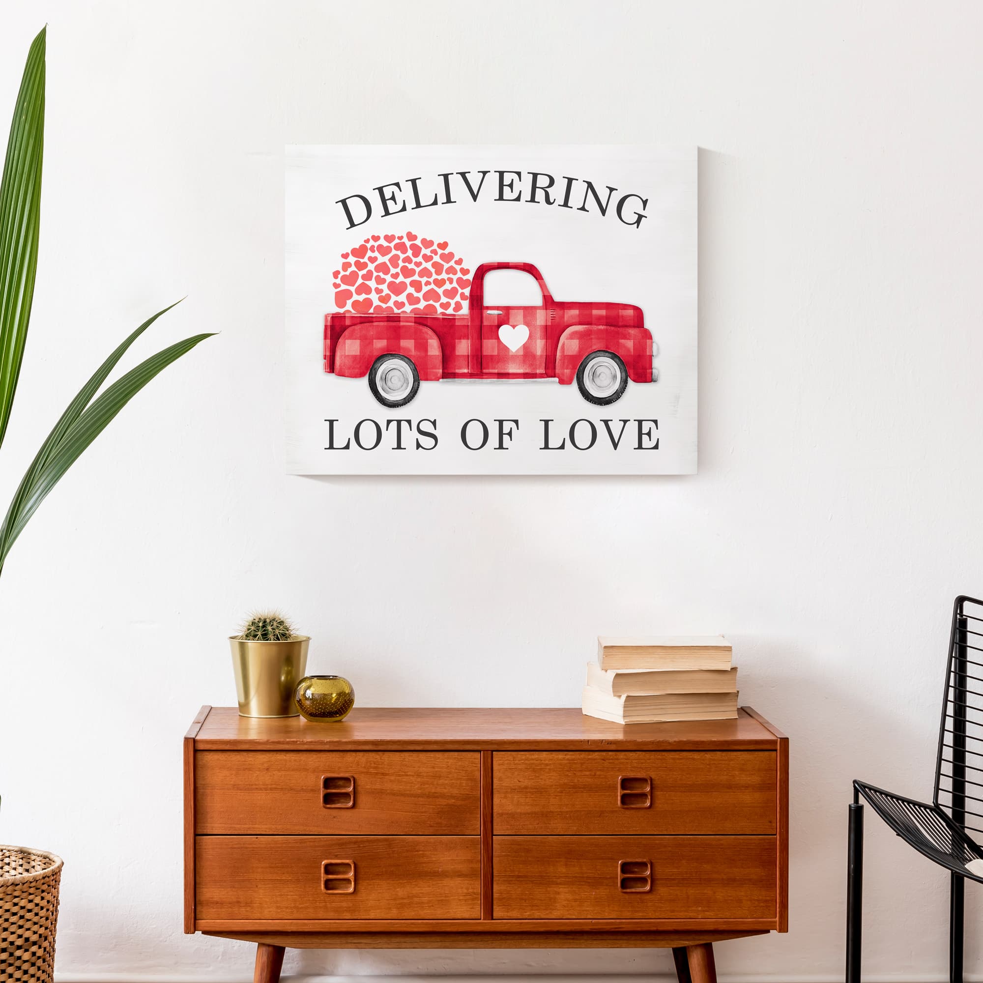 Lots of Love Canvas Wall Art