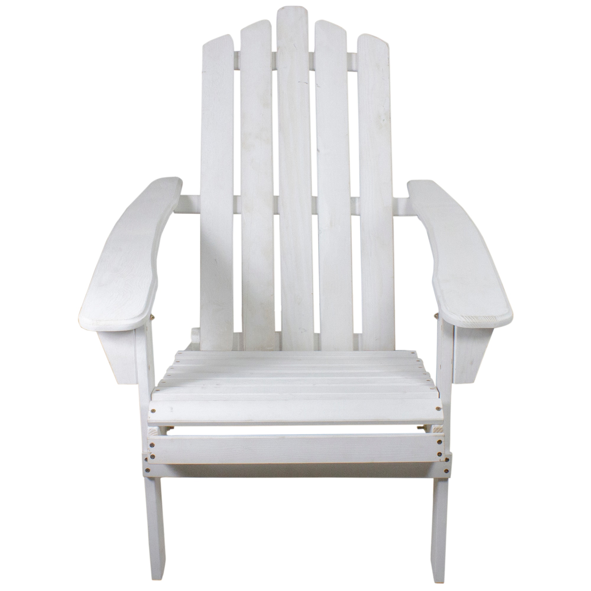 36&#x22; Classic Folding Wooden Adirondack Chair