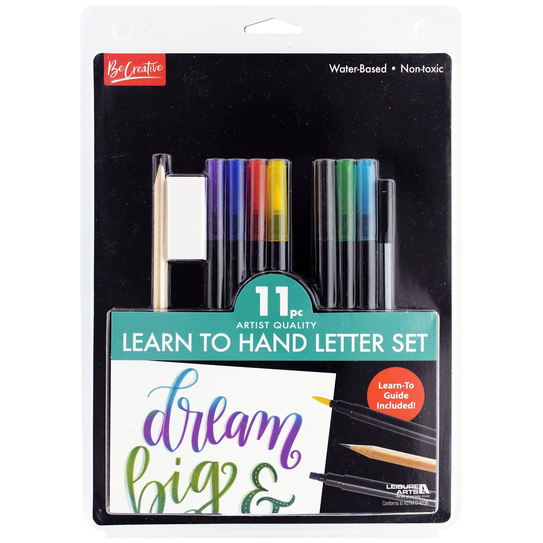 Leisure Arts&#xAE; Learn To Hand Letter Set