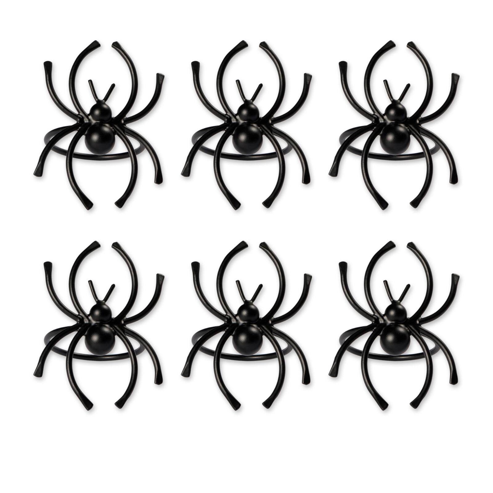 DII® Spider Napkin Ring Set, 6ct.