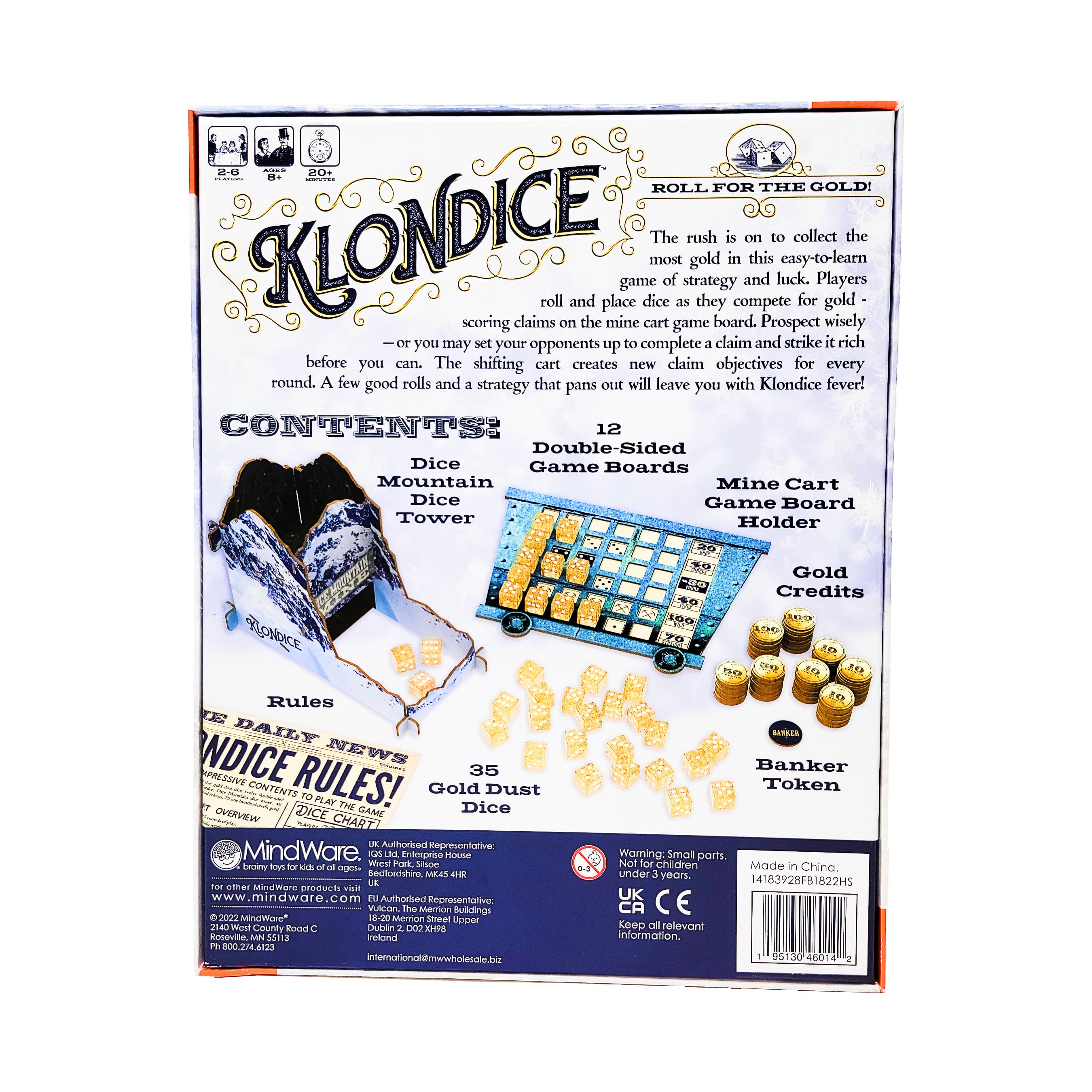 Klondice - Roll for the Gold!