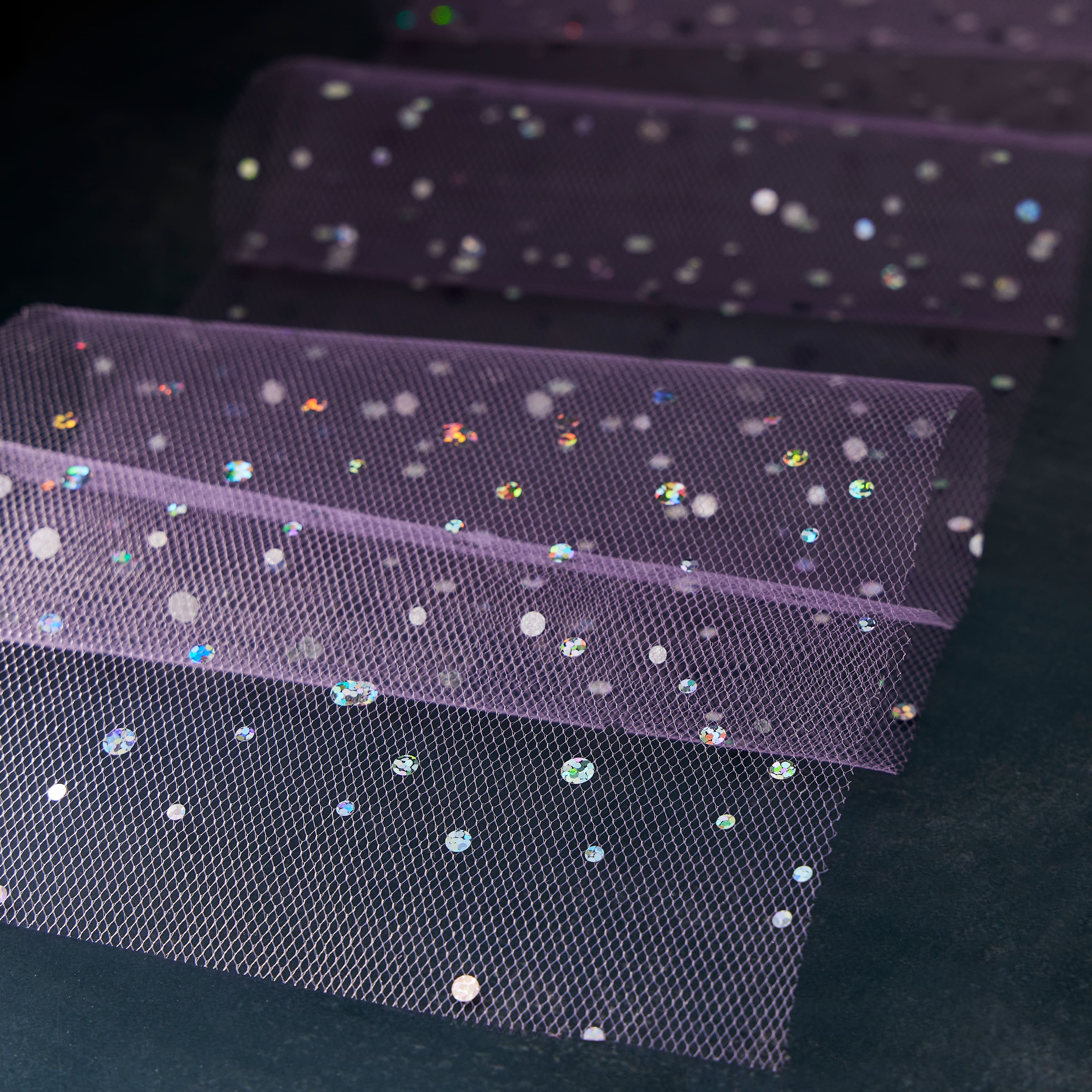 Holographic Dot Tulle by Celebrate It&#x2122;