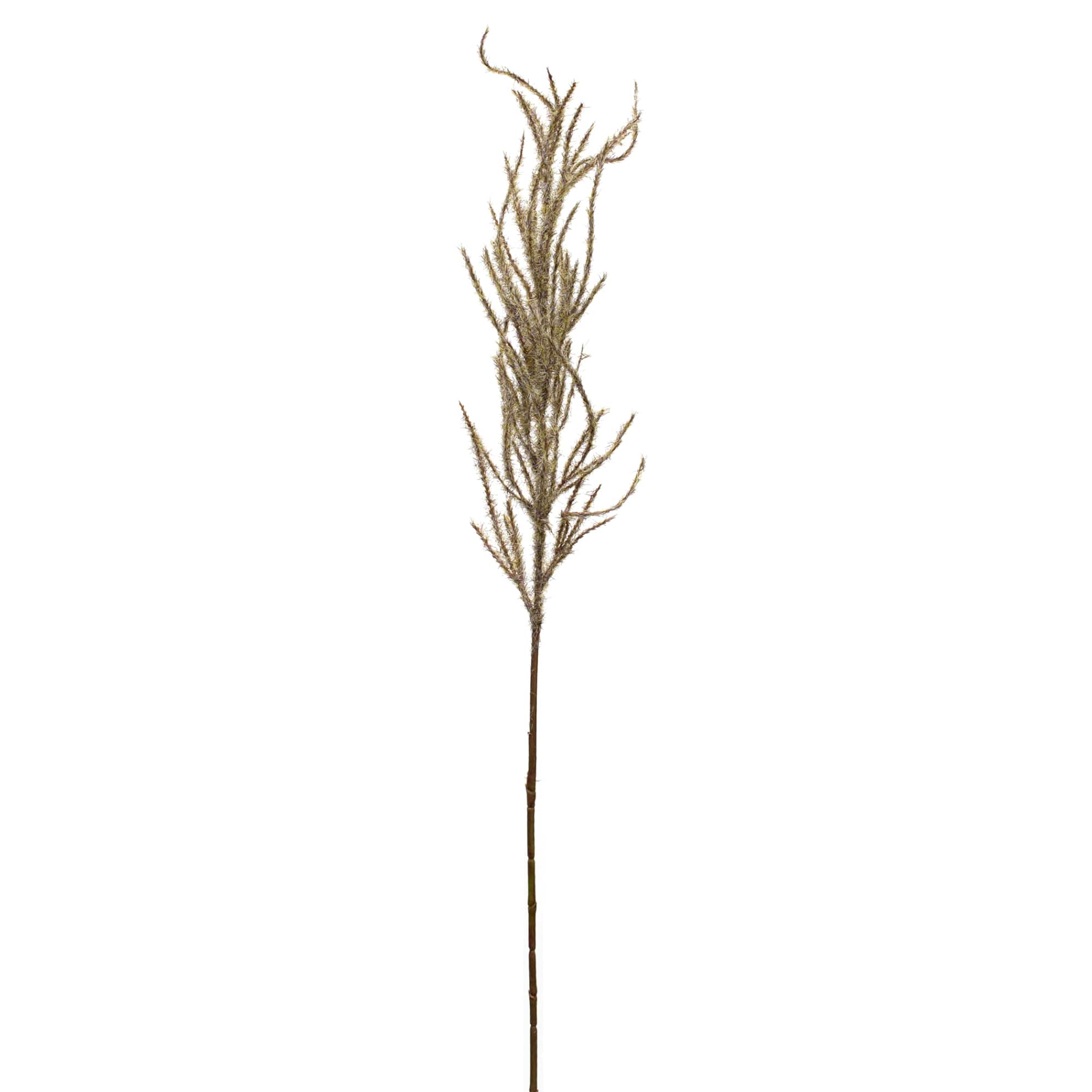 31&#x22; Flocked Beige Pampas Grass Sprays, 4ct.