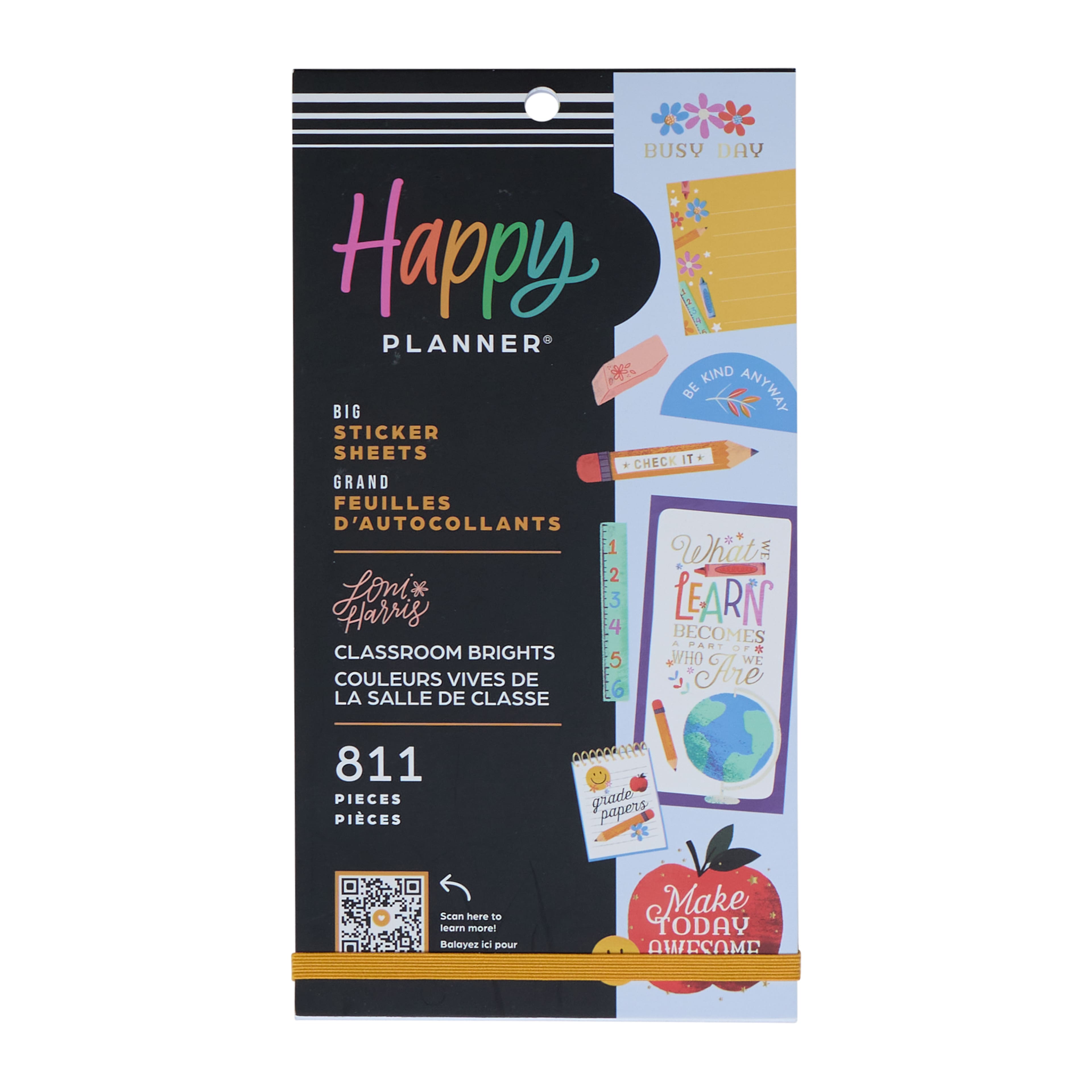 The Big Happy Planner&#xAE; Classroom Brights Sticker Book