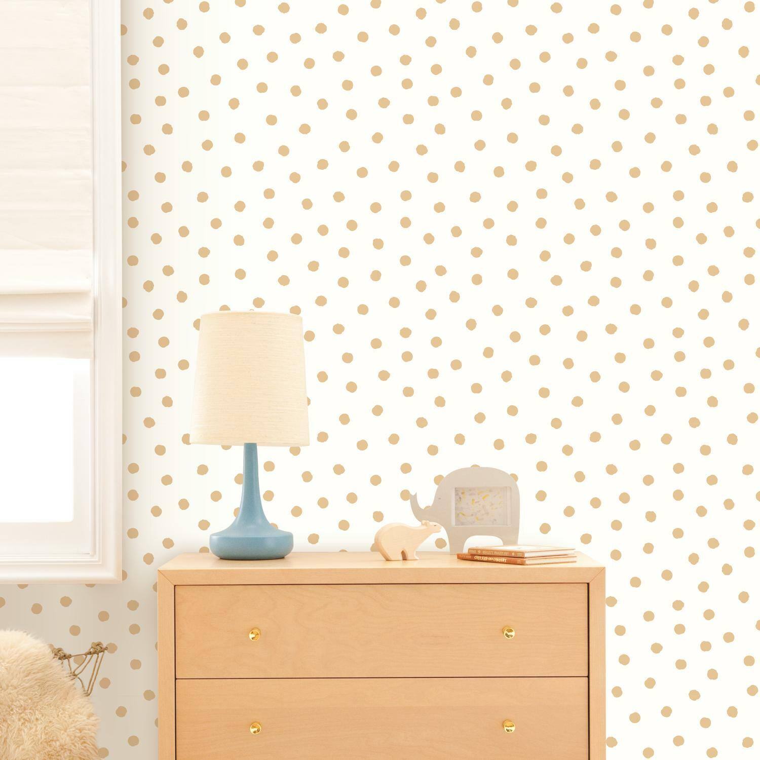 RoomMates Dot Peel &#x26; Stick Wallpaper