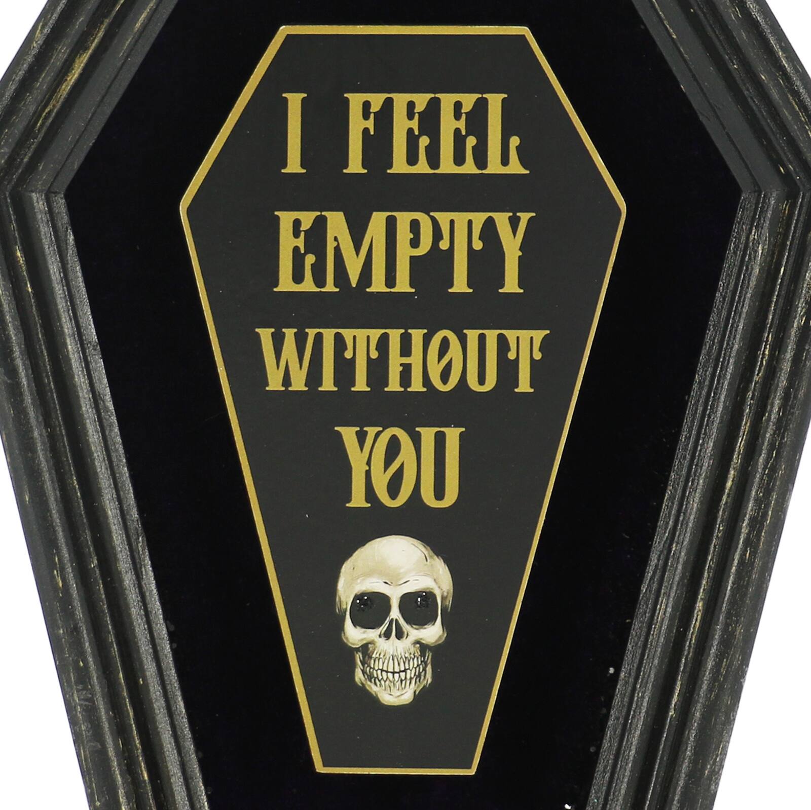 8&#x22; Empty Without You Coffin Tabletop D&#xE9;cor by Ashland&#xAE;