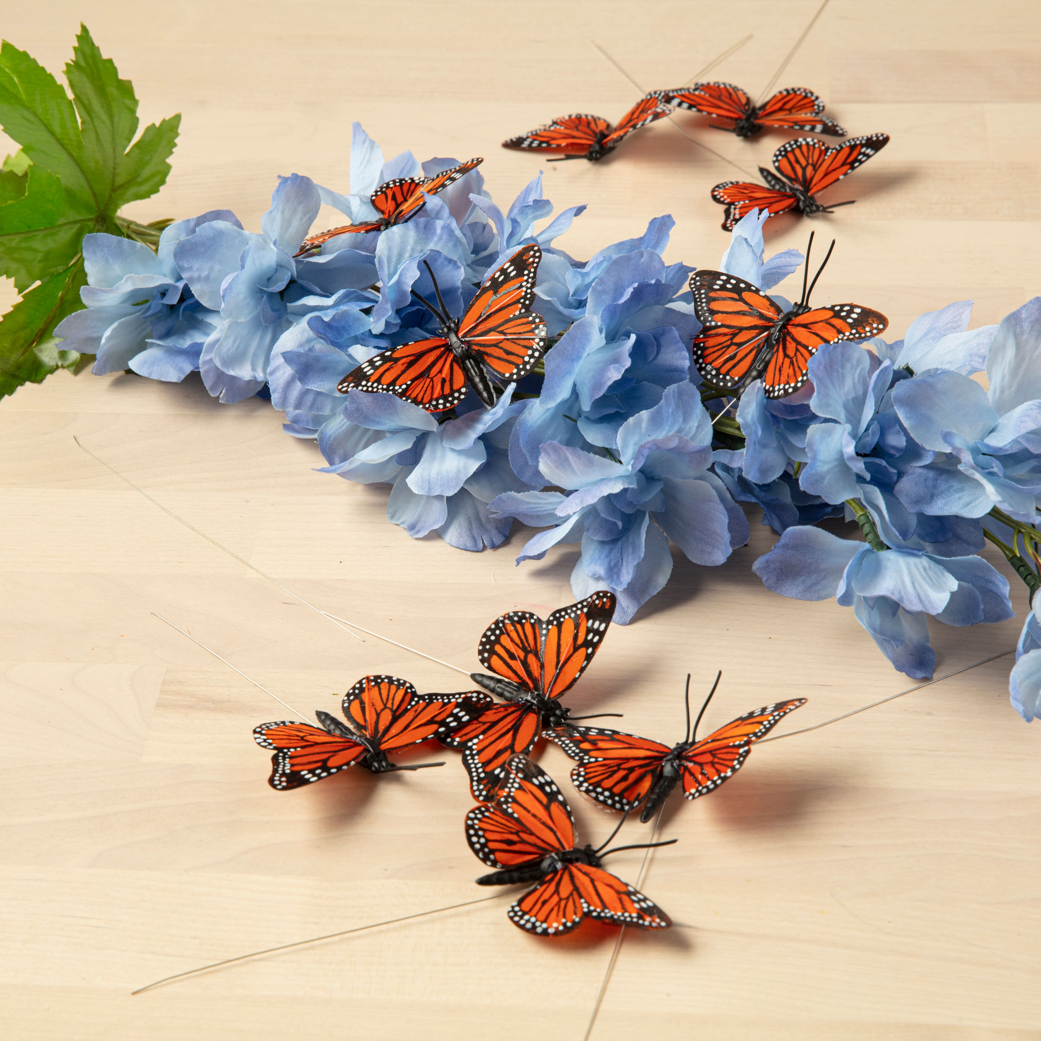 12 Packs: 10 ct. (120 total) Assorted 7.8&#x22; Monarch Butterflies by Ashland&#xAE;