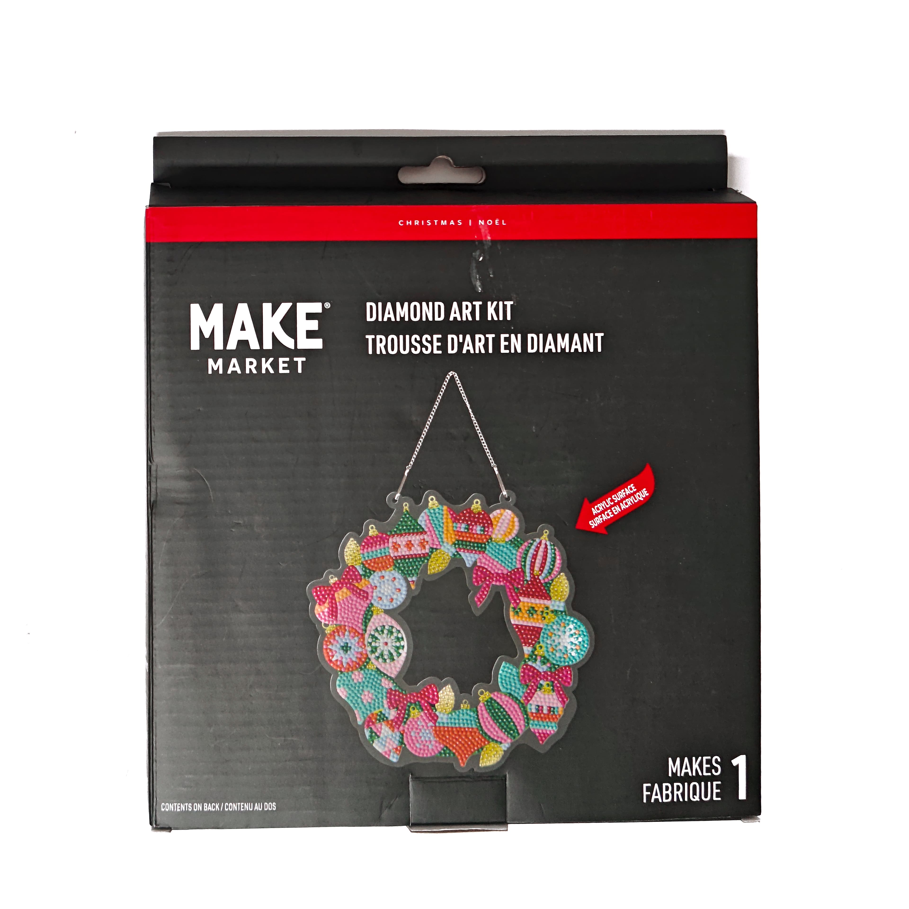 8" Ornament Wreath Diamond Art Kit by Make Market®