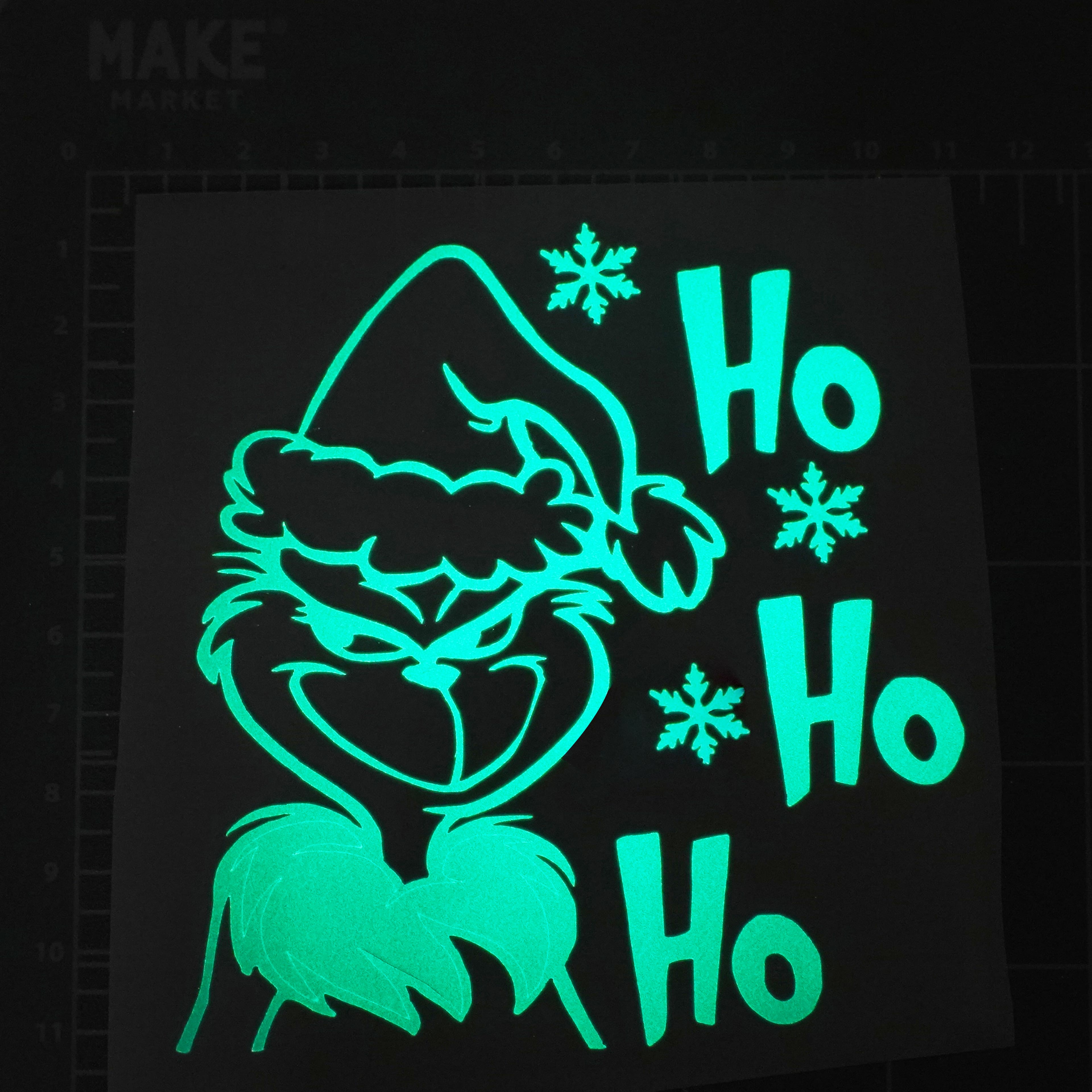 Holographic Glow-in-the-Dark Permanent Vinyl by Make Market&#xAE;