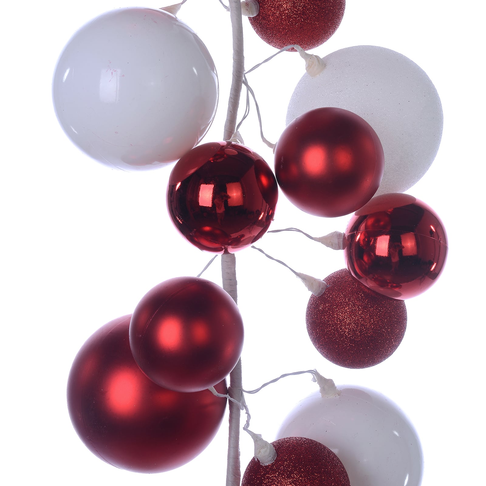 6ft. Red &#x26; White Garland by Ashland&#xAE;