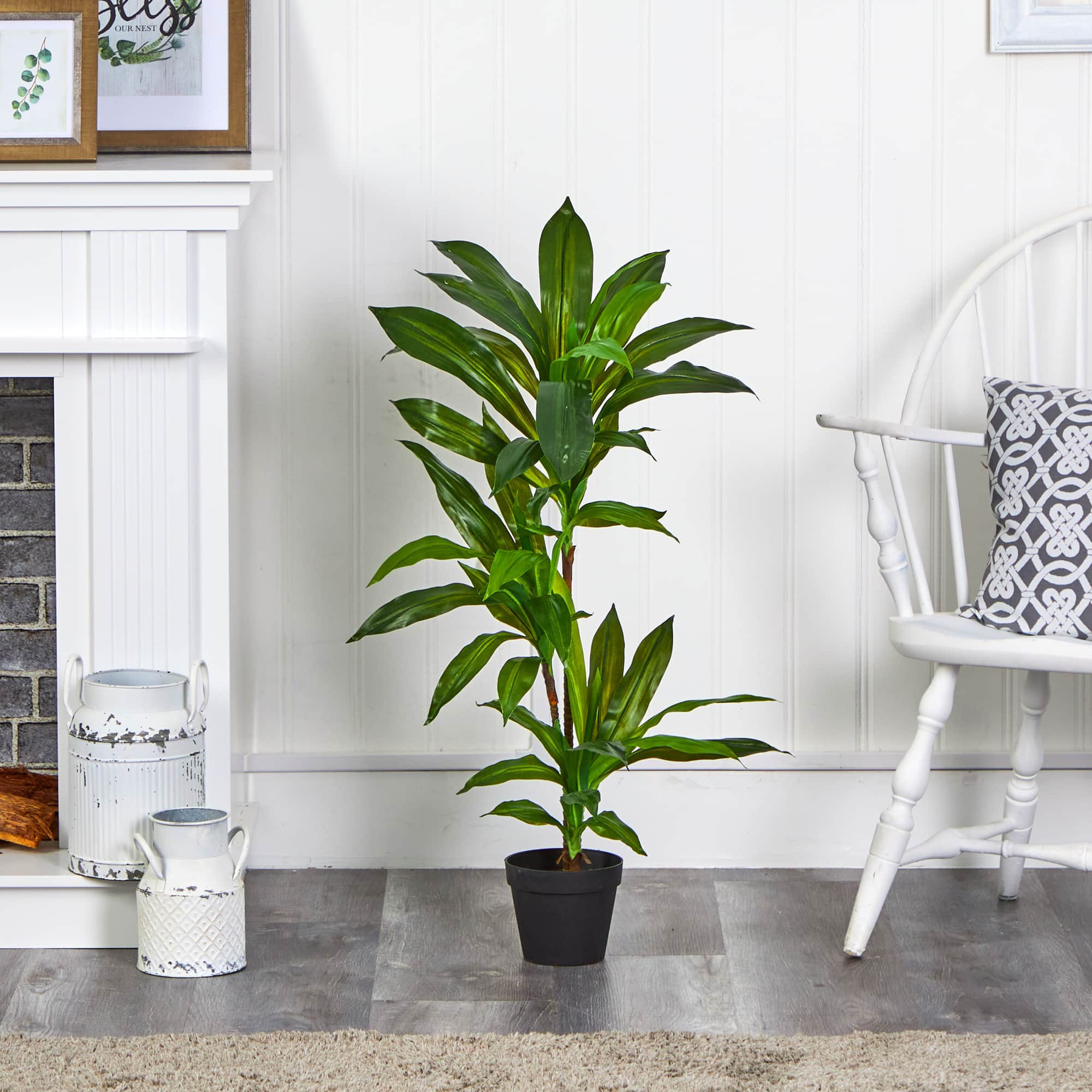 3ft. Dracaena Artificial Plant (Real Touch)