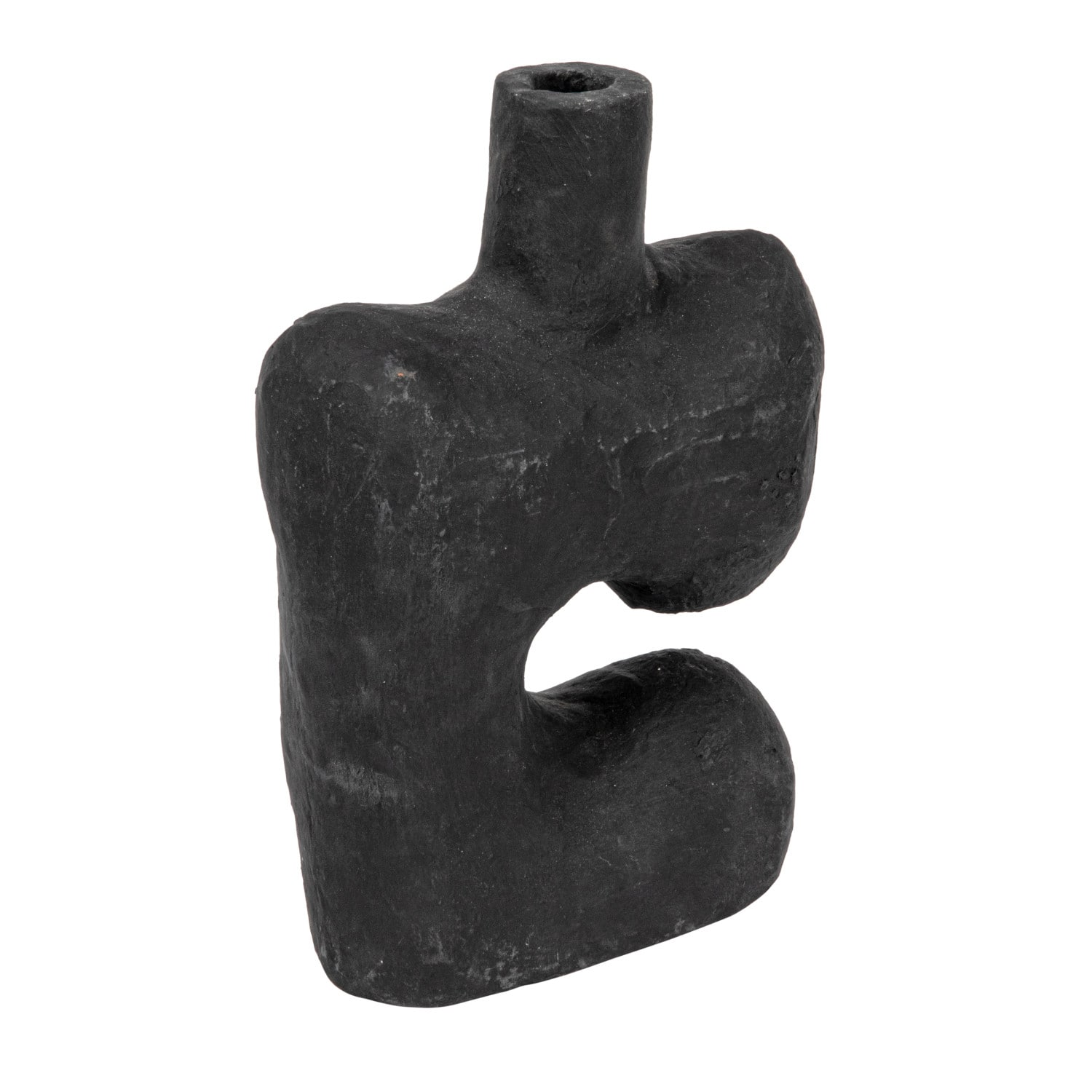 Hello Honey® 14" Modern Abstract Decorative Paper Mache Vase