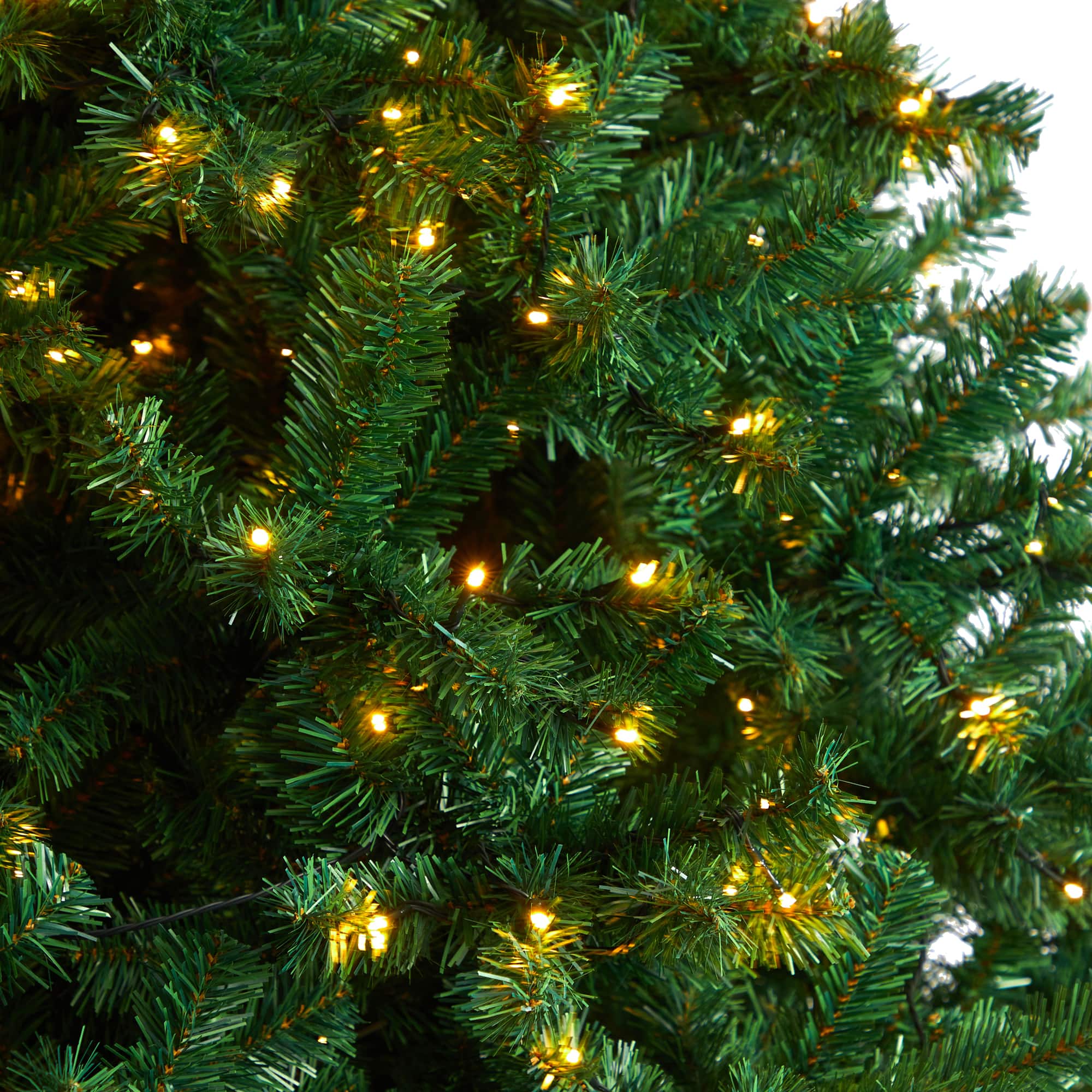 9ft. Pre-Lit Northern Tip Artificial Christmas Tree, Clear LED Lights
