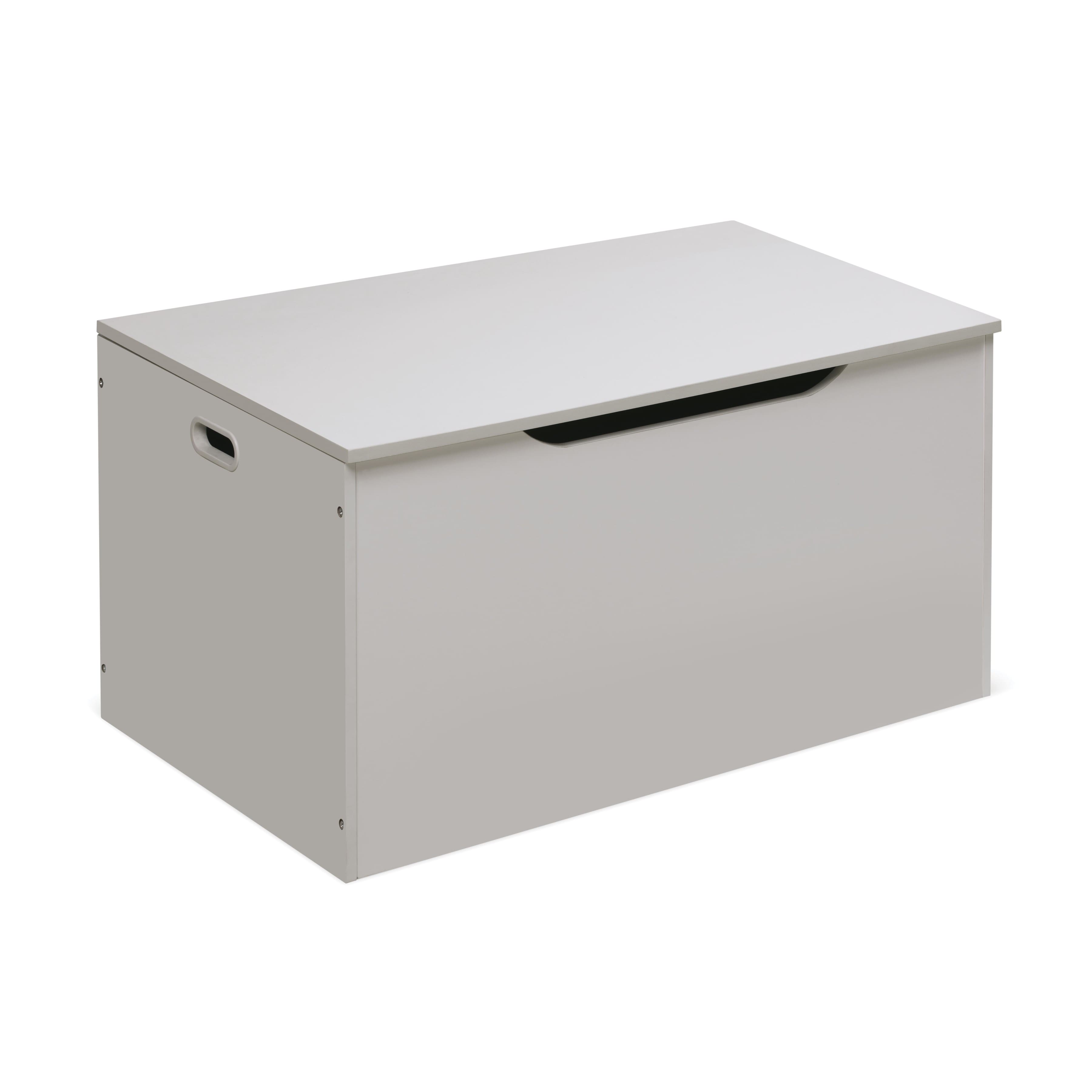 Badger Basket White Flat Bench Top Toy & Storage Box