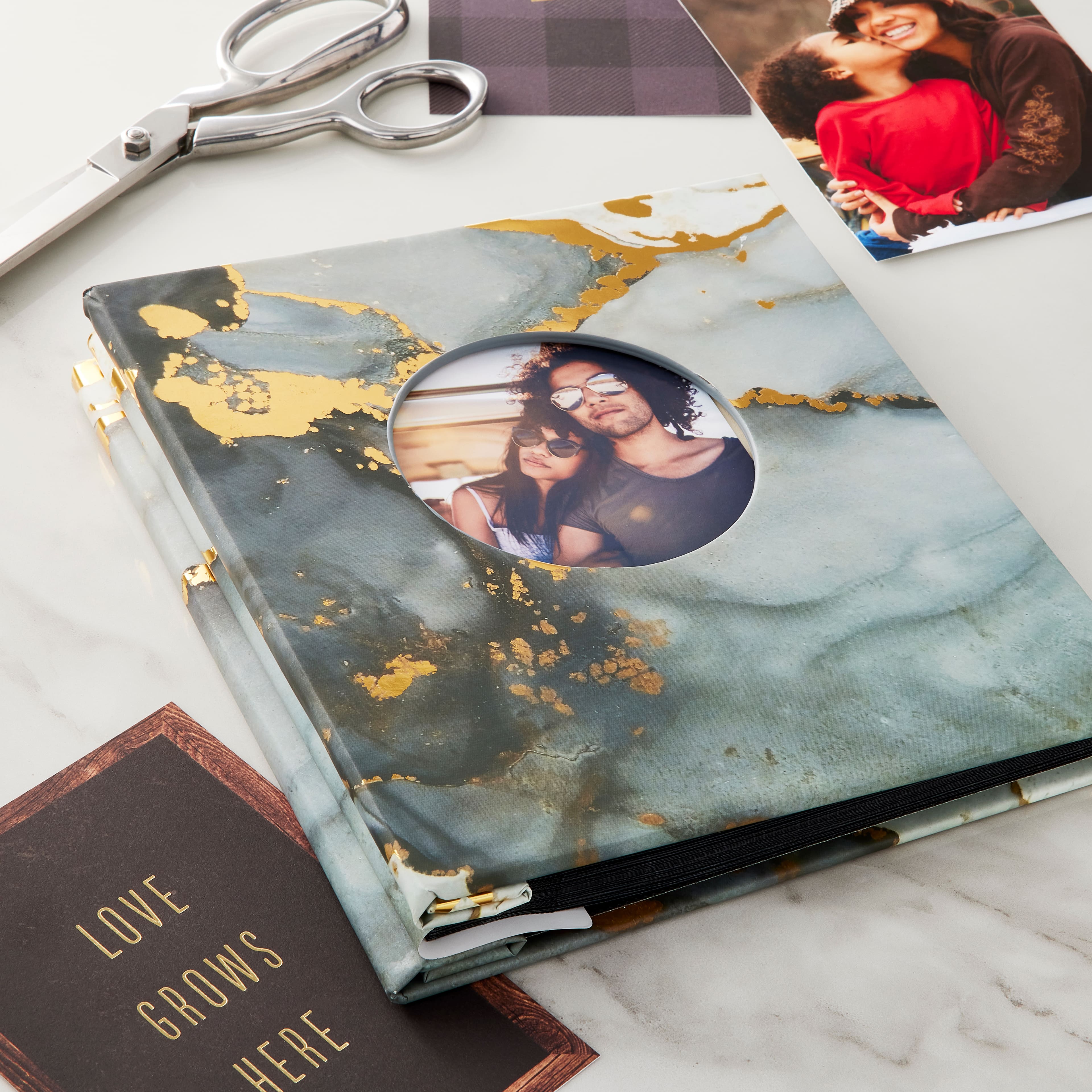 Black Foil 2-Up Photo Album by Recollections&#xAE;