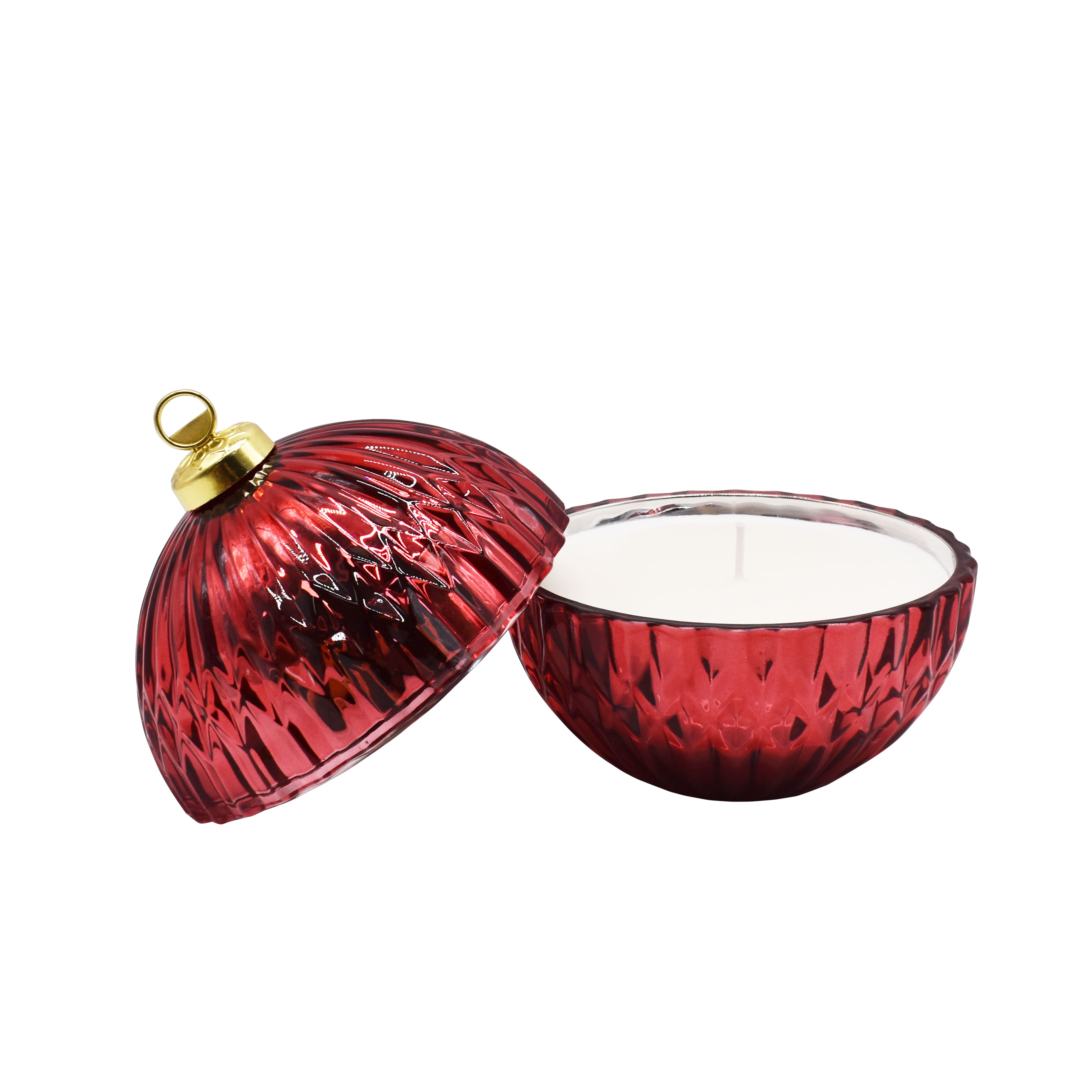 3.4oz. Berry Glimmer Scented Ball Ornament Candle by Ashland&#xAE;