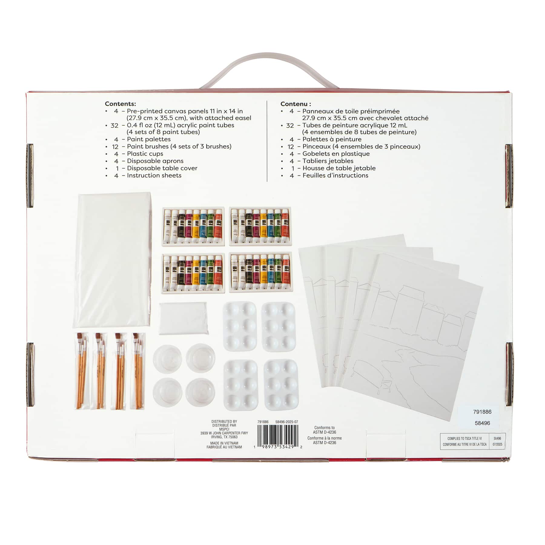 Christmas Village Paint Party Kit by Artist&#x27;s Loft&#x2122;