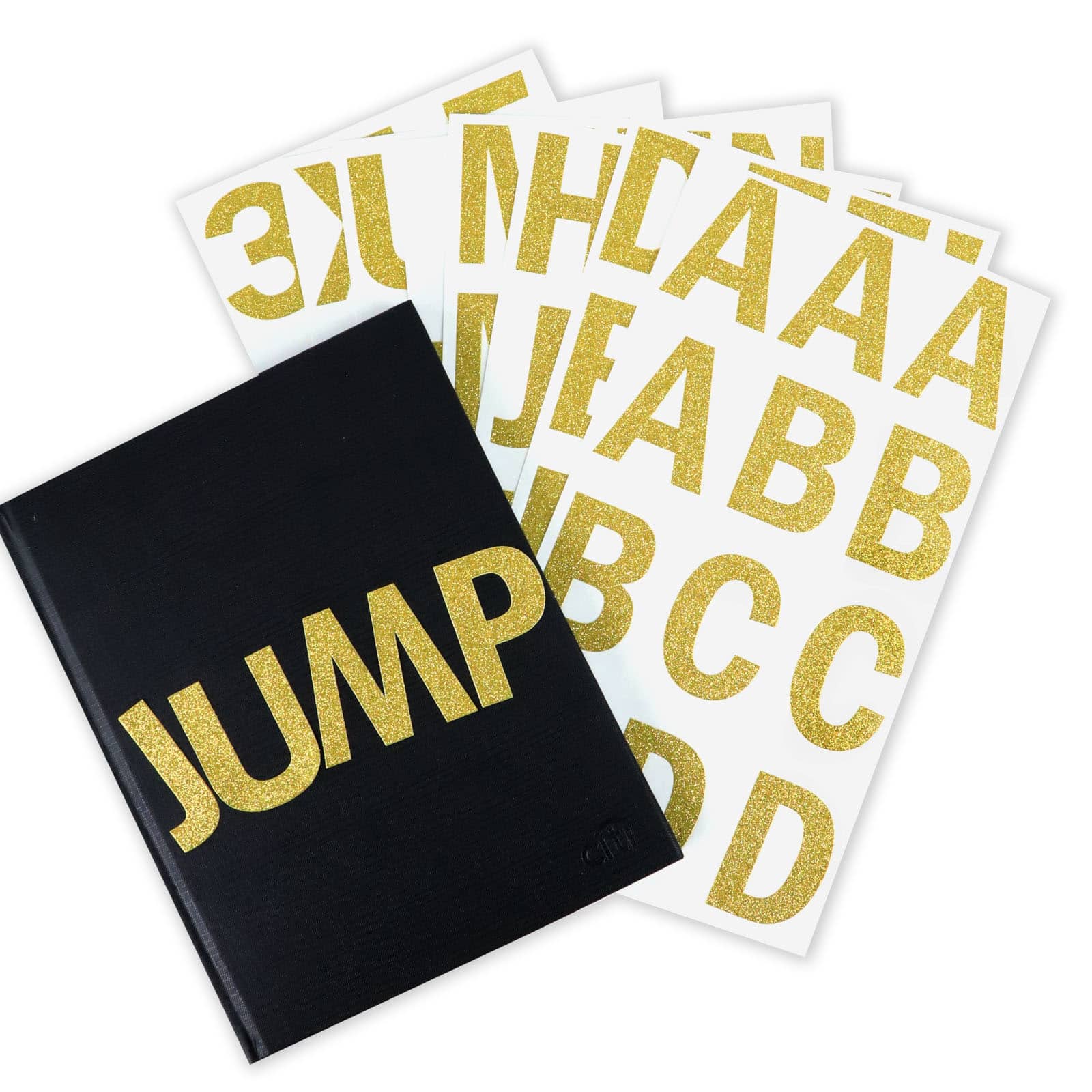 Gold Glitter Alphabet Stickers by Recollections™