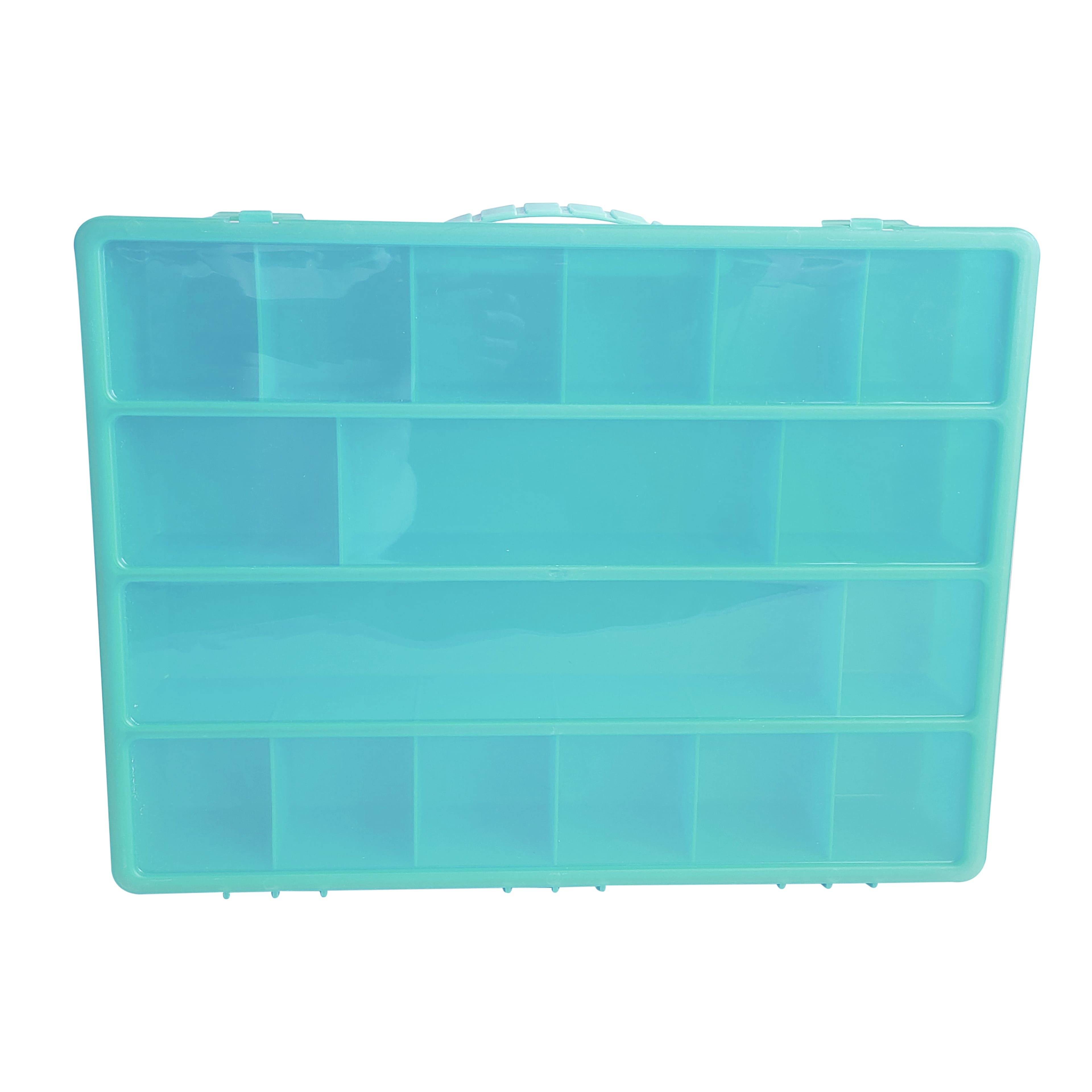 8 Pack: 14&#x22; Plastic Craft Case by Creatology&#x2122;