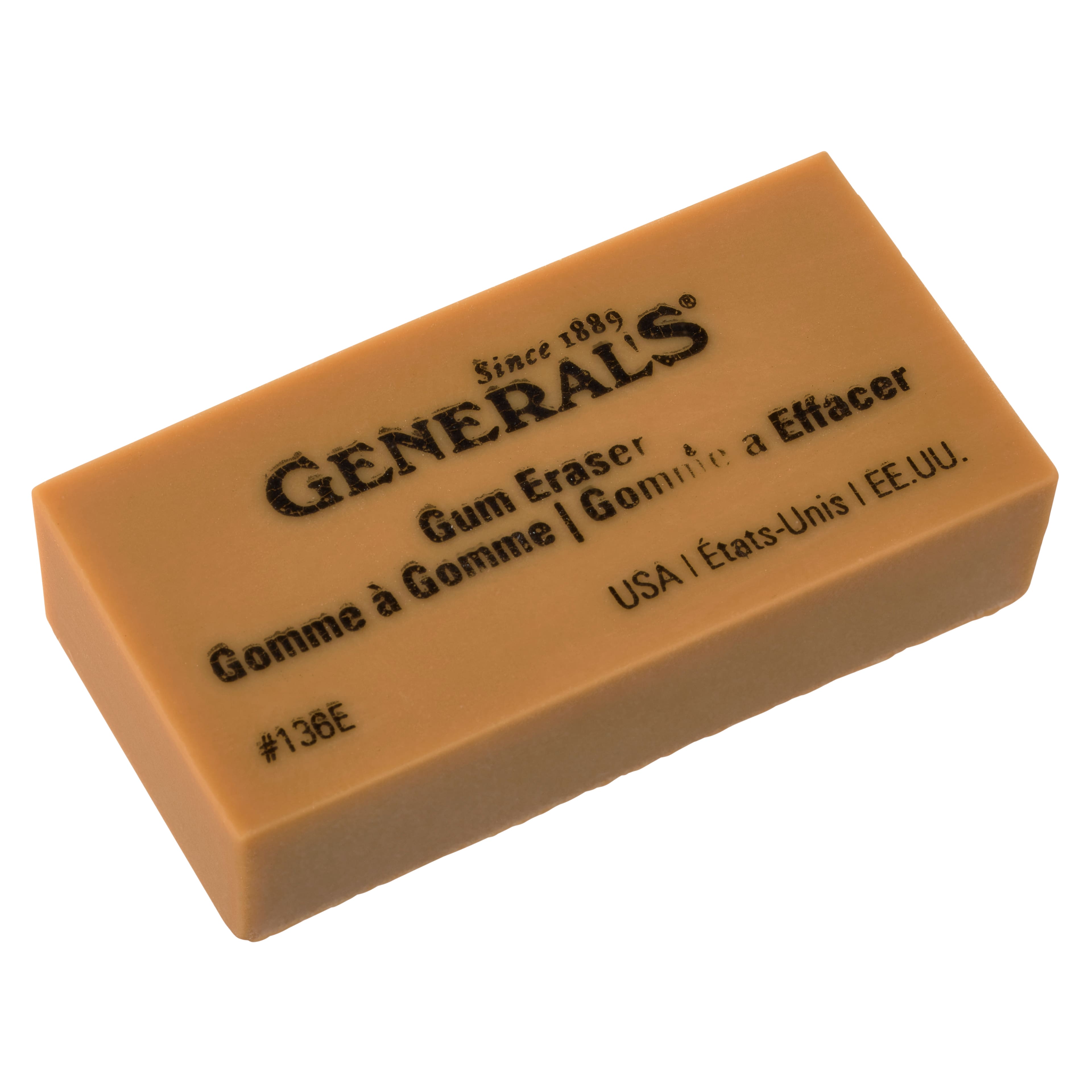 VINTAGE - Grumbacher ART Gum Eraser 380-2 Made In U.S.A - VINTAGE GREAT  SHAPE