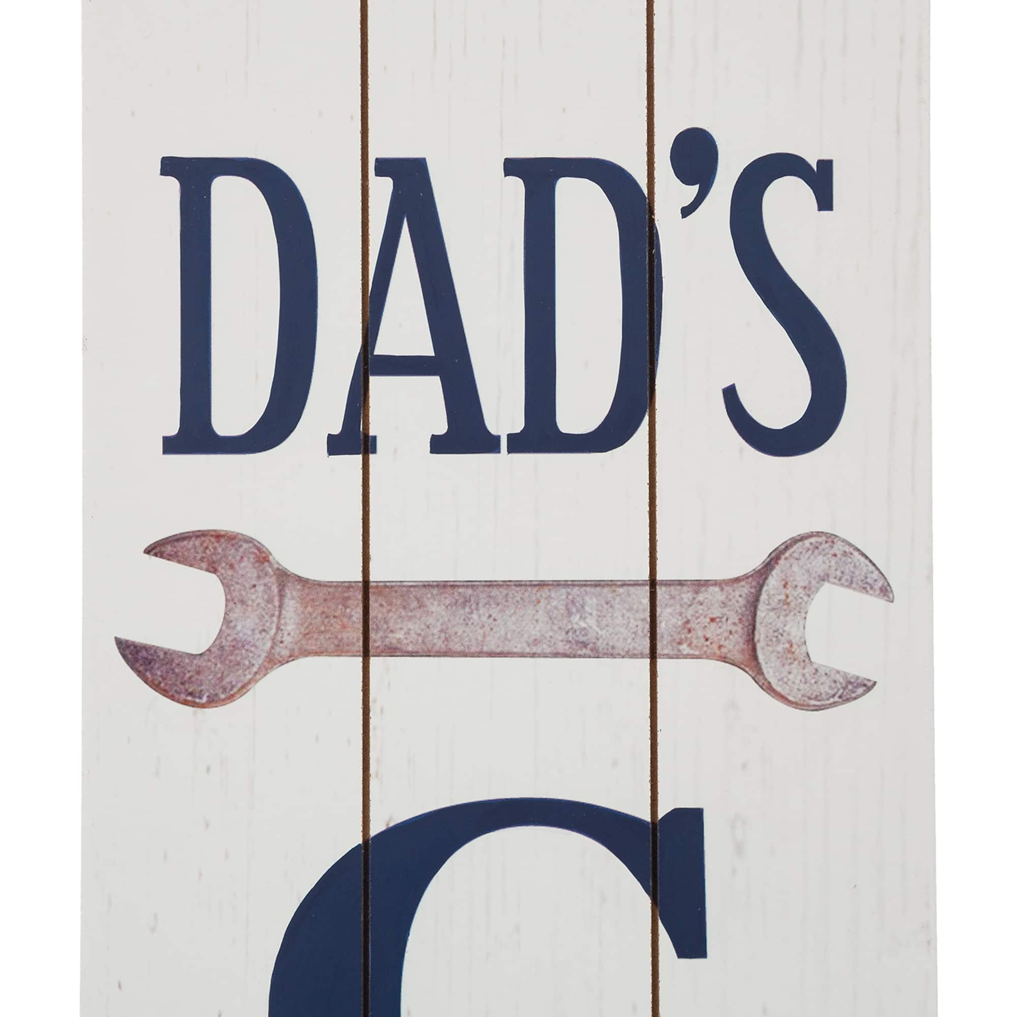 Glitzhome&#xAE; 3.5ft. Double Sided Wooden Porch Sign Mother&#x27;s Day &#x26; Father&#x27;s Day