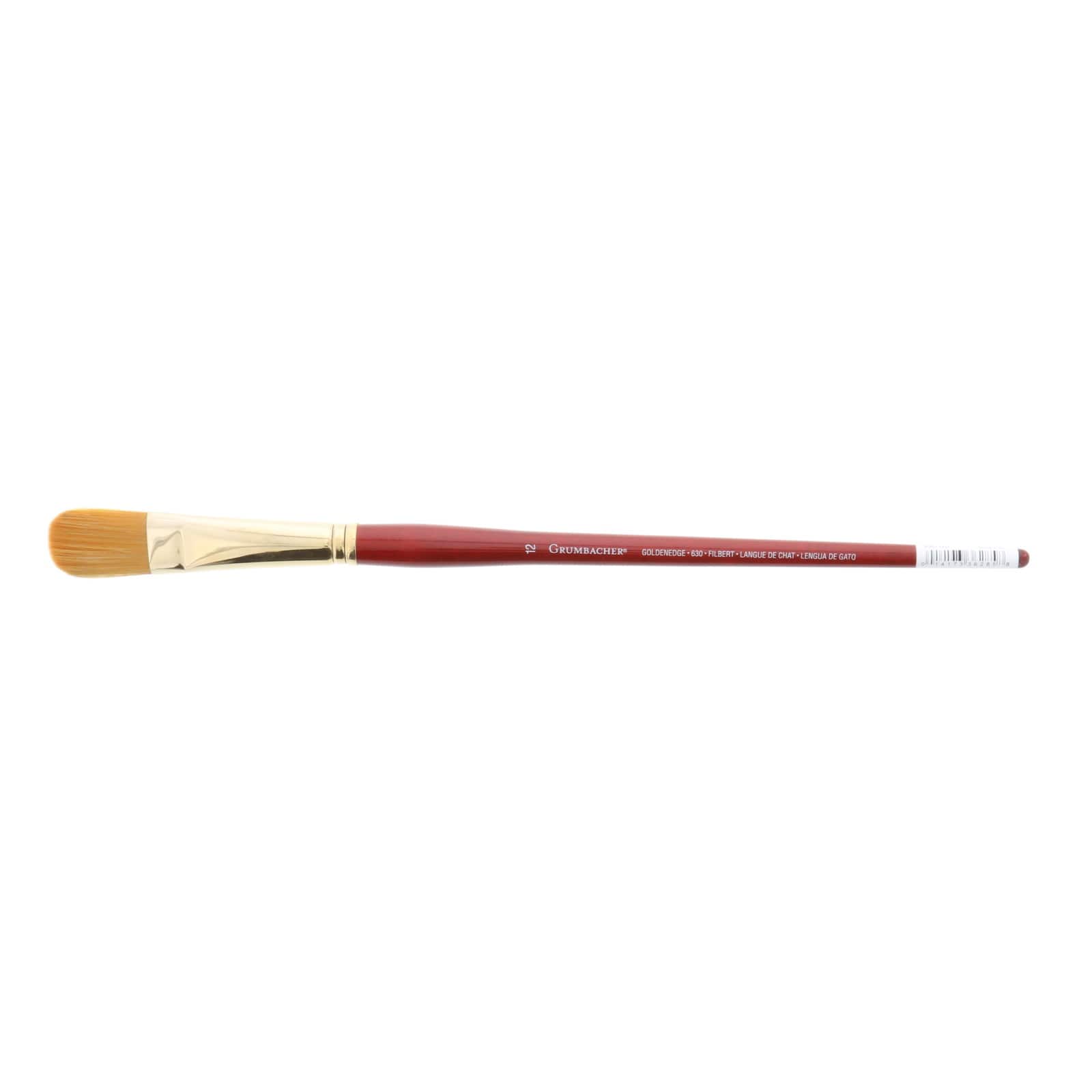 Grumbacher&#xAE; GoldenEdge&#xAE; Long Handle Filbert Brush