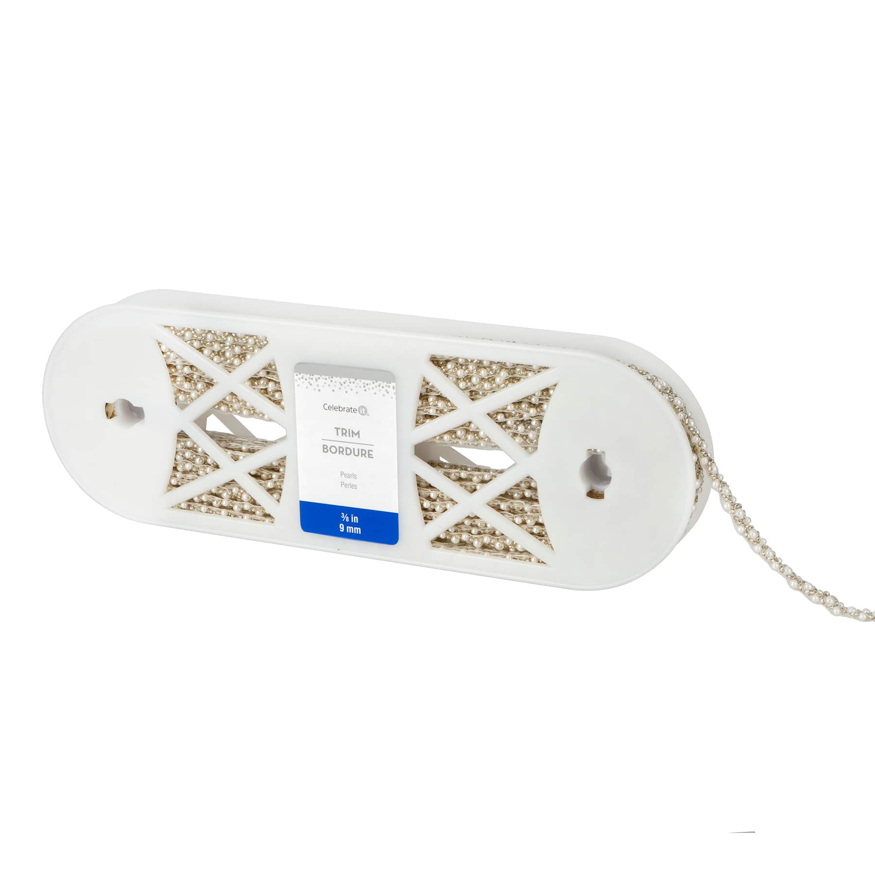 3/8&#x22; Crystals &#x26; Pearls Trim by Celebrate It&#xAE;