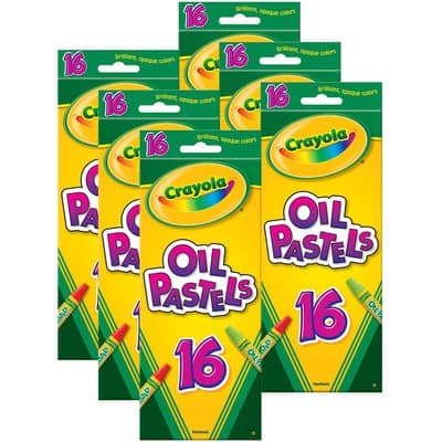 Crayola® Oil Pastels, 6 Packs of 16