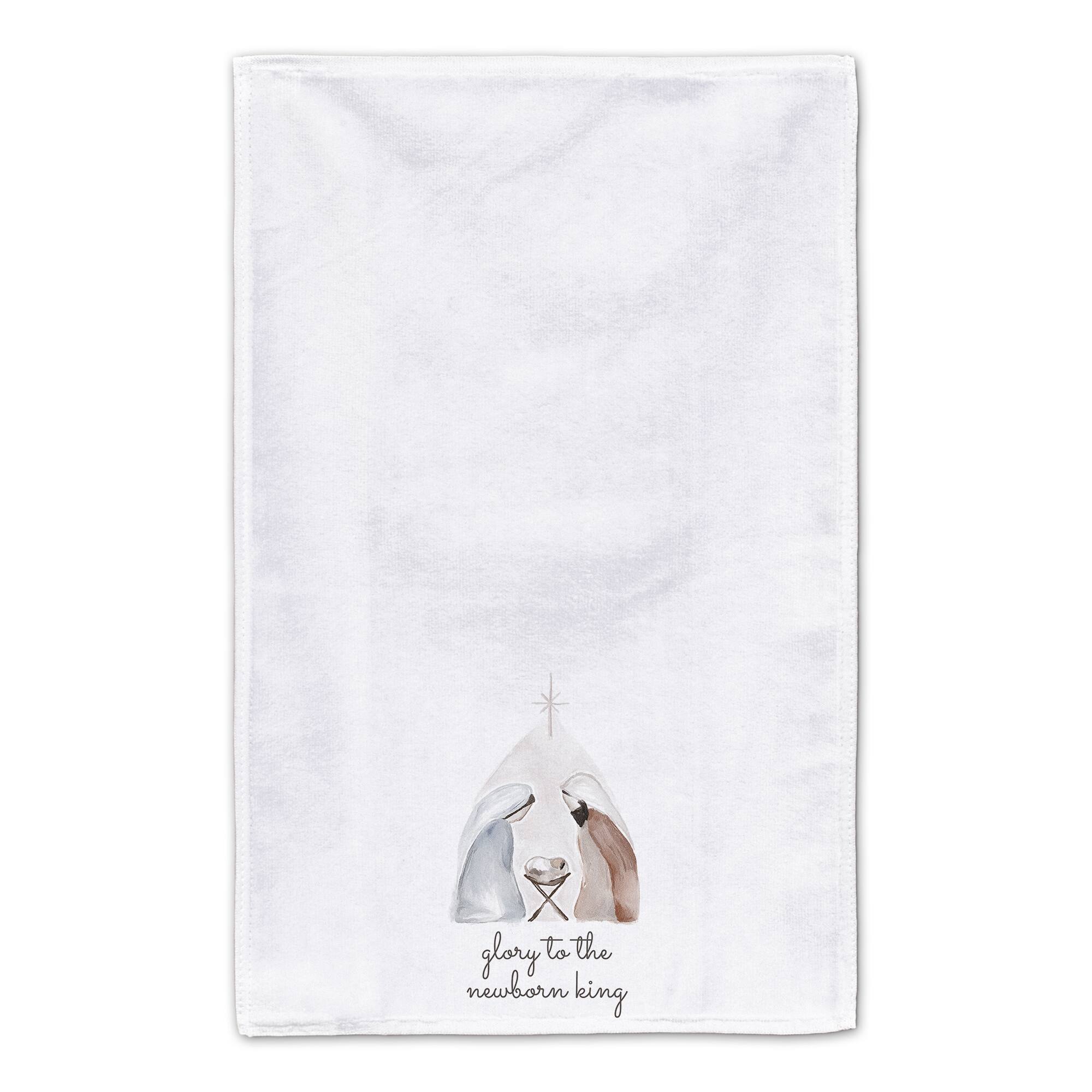 Glory to the Newborn King Tea Towel Set